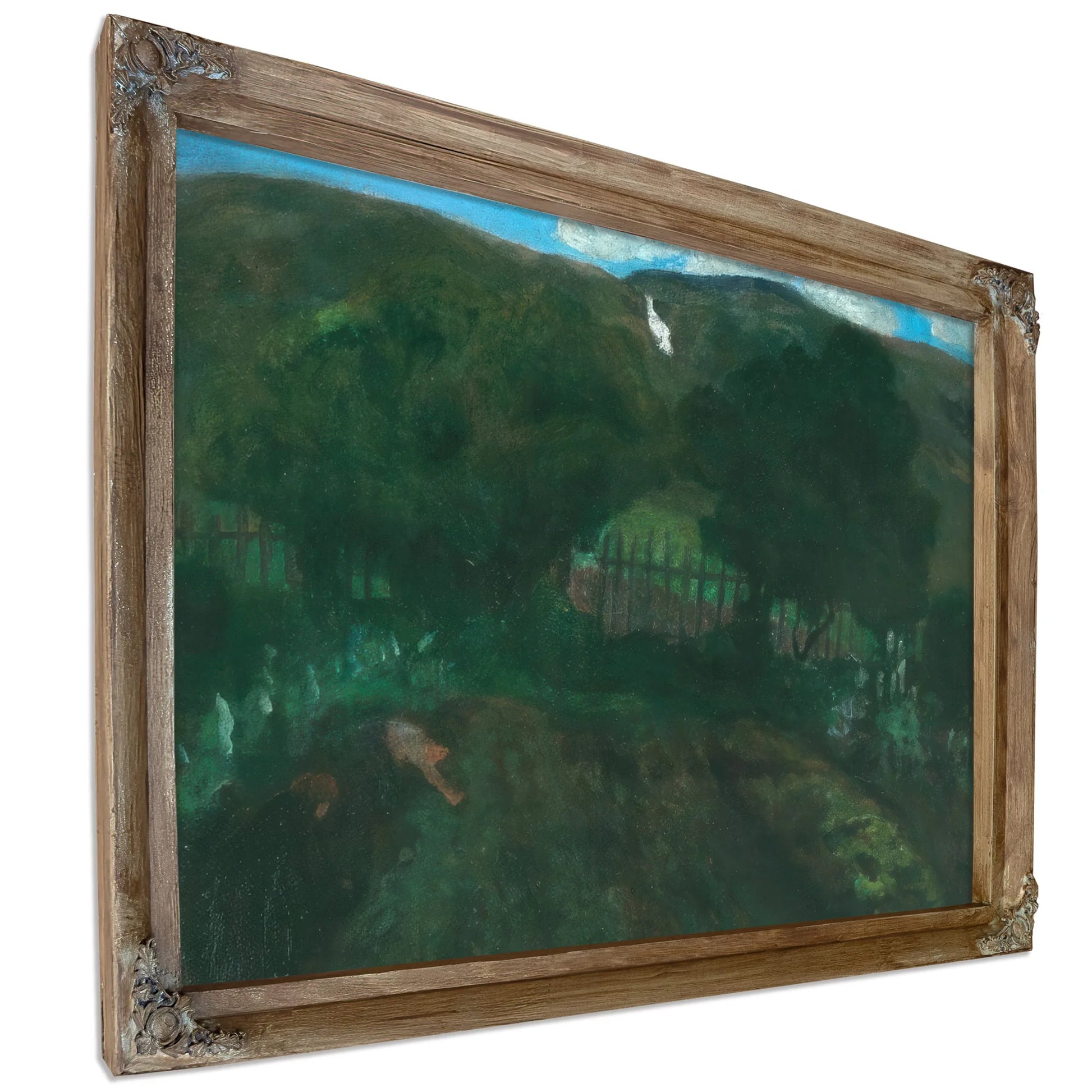 The Vicarage Garden By Nicolai Astrup Fine Art Print