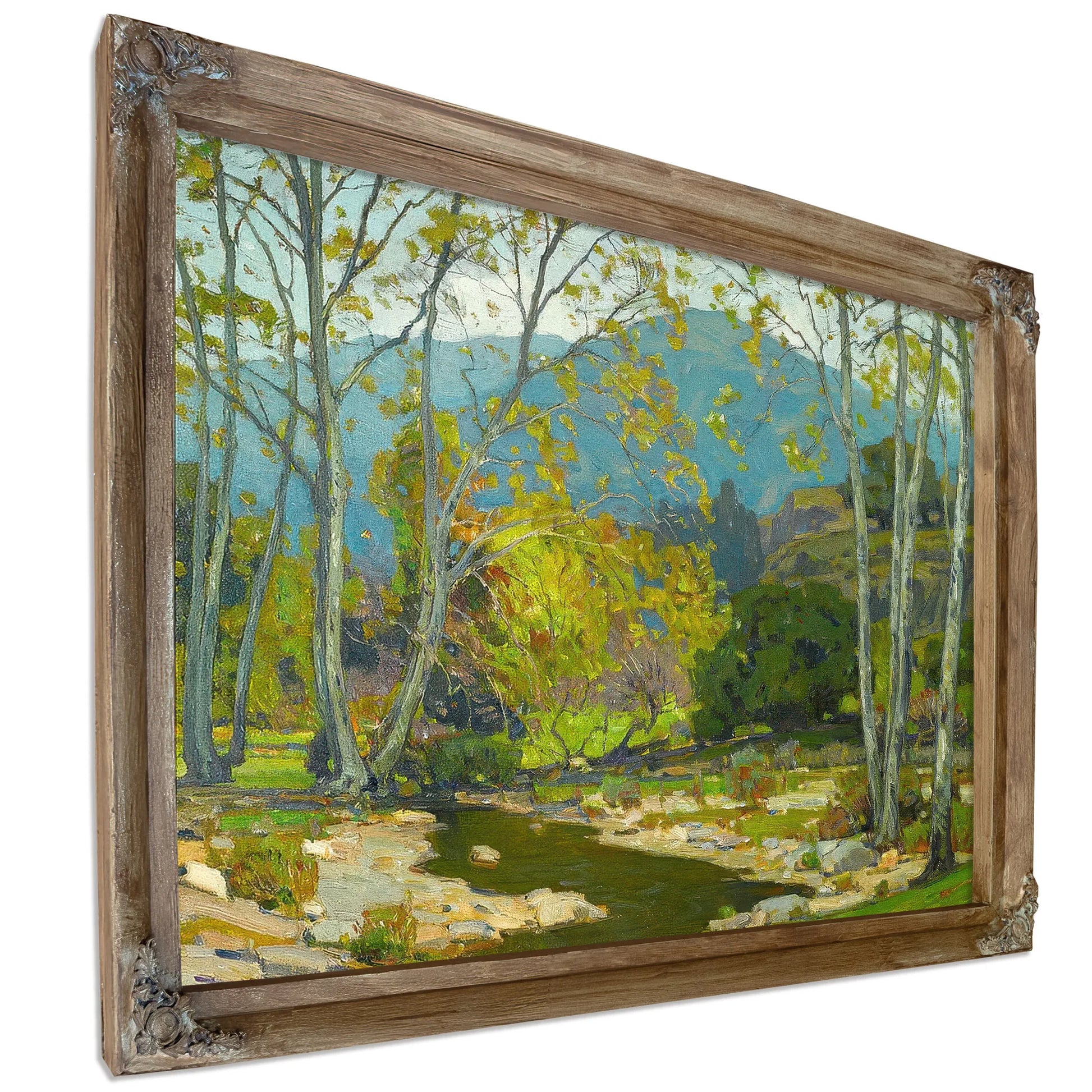 Quiet Brook 1923 By William Wendt Fine Art Print
