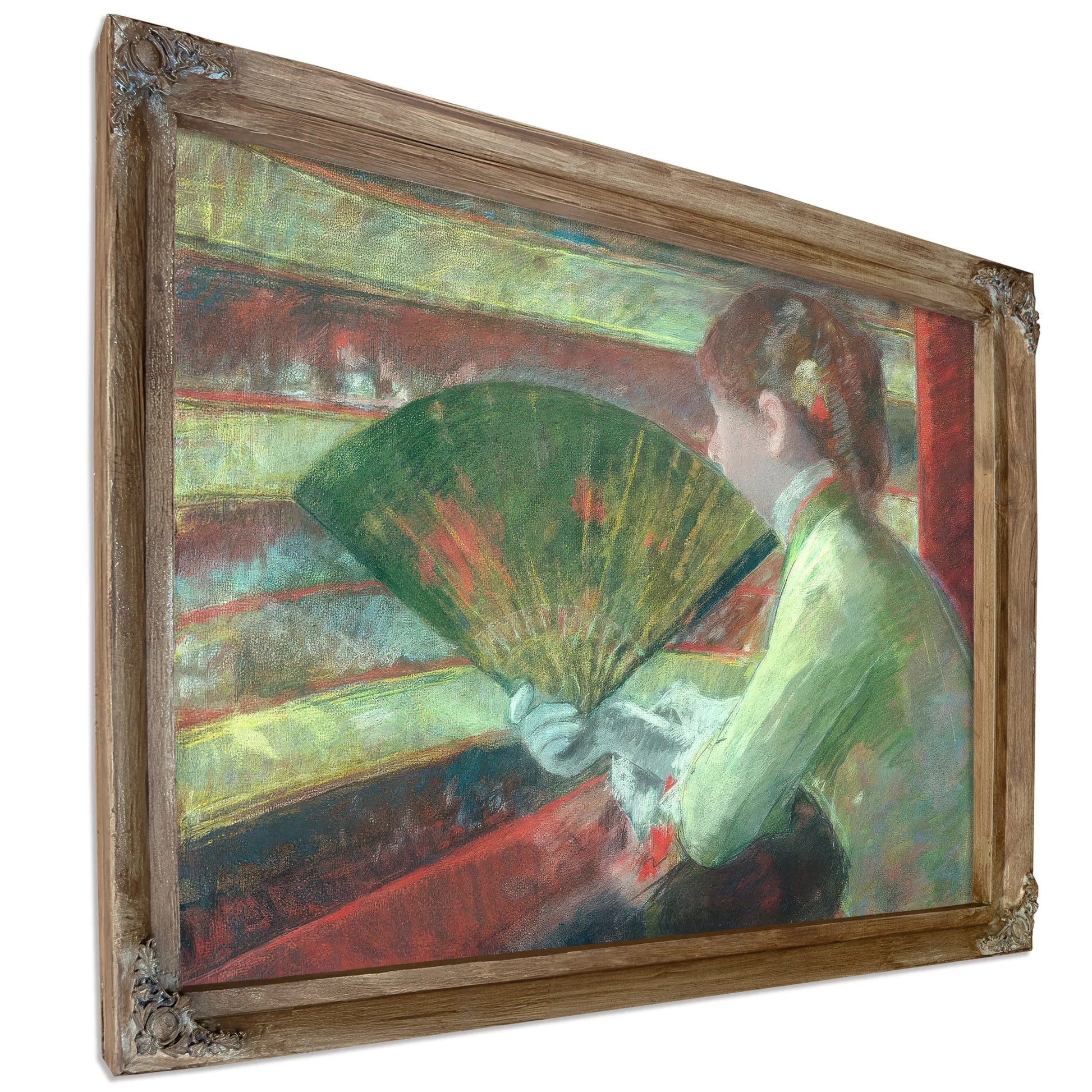 In The Loge By Mary Cassatt Fine Art Print