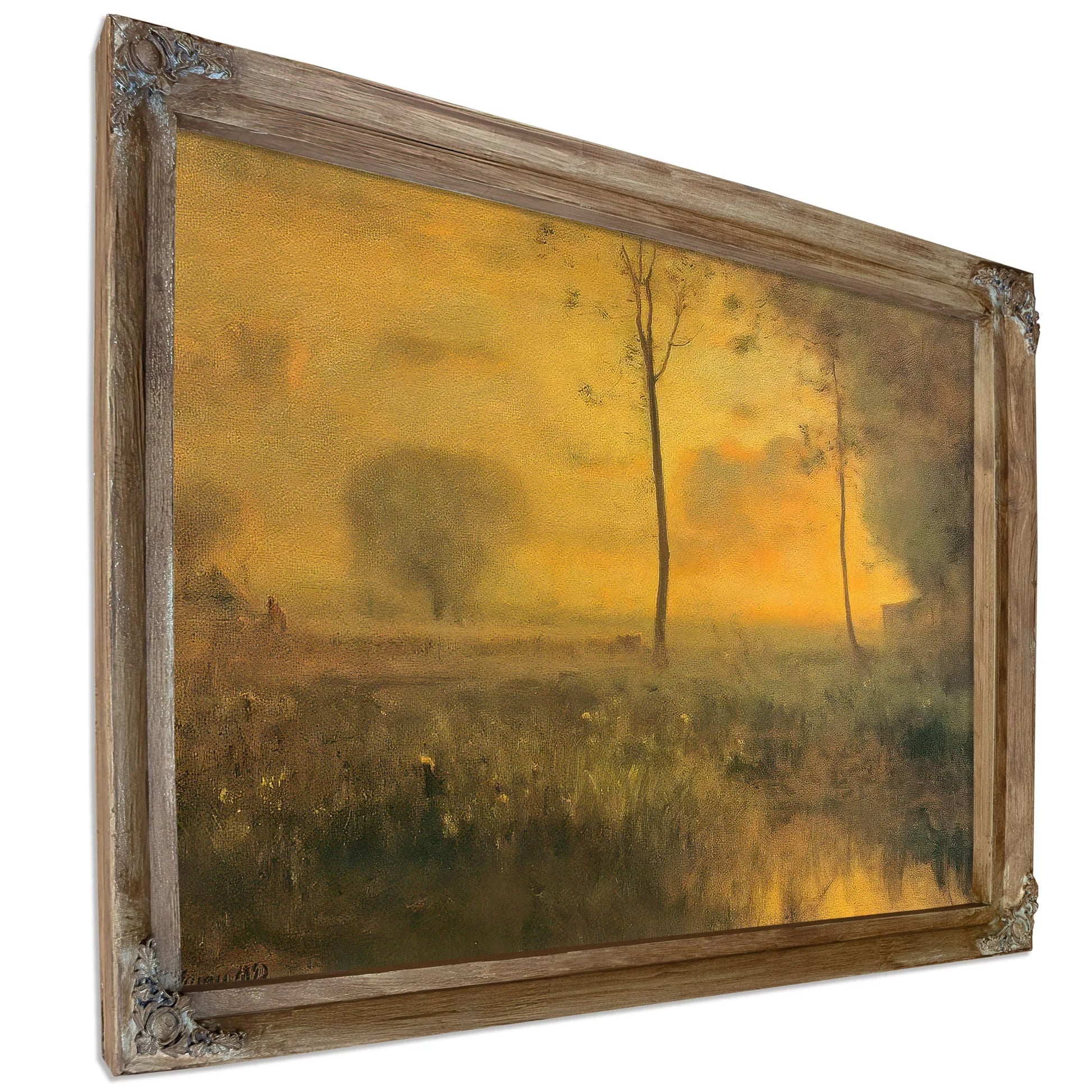 Sunset At Montclair By George Inness Fine Art Print