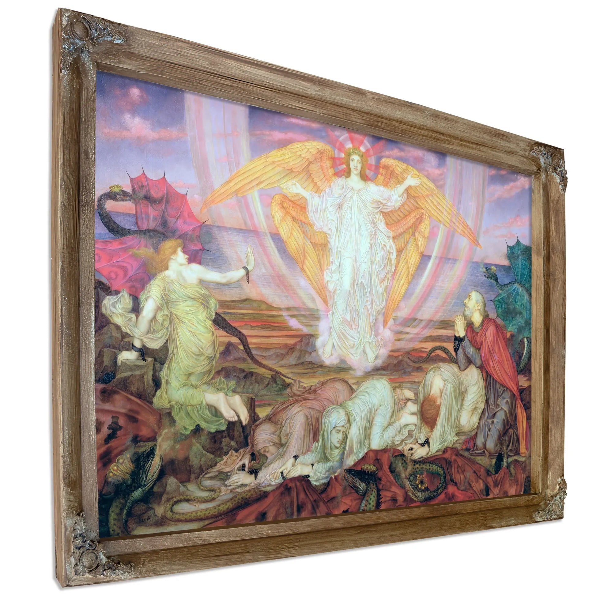 Death Of A Dragon by Evelyn De Morgan