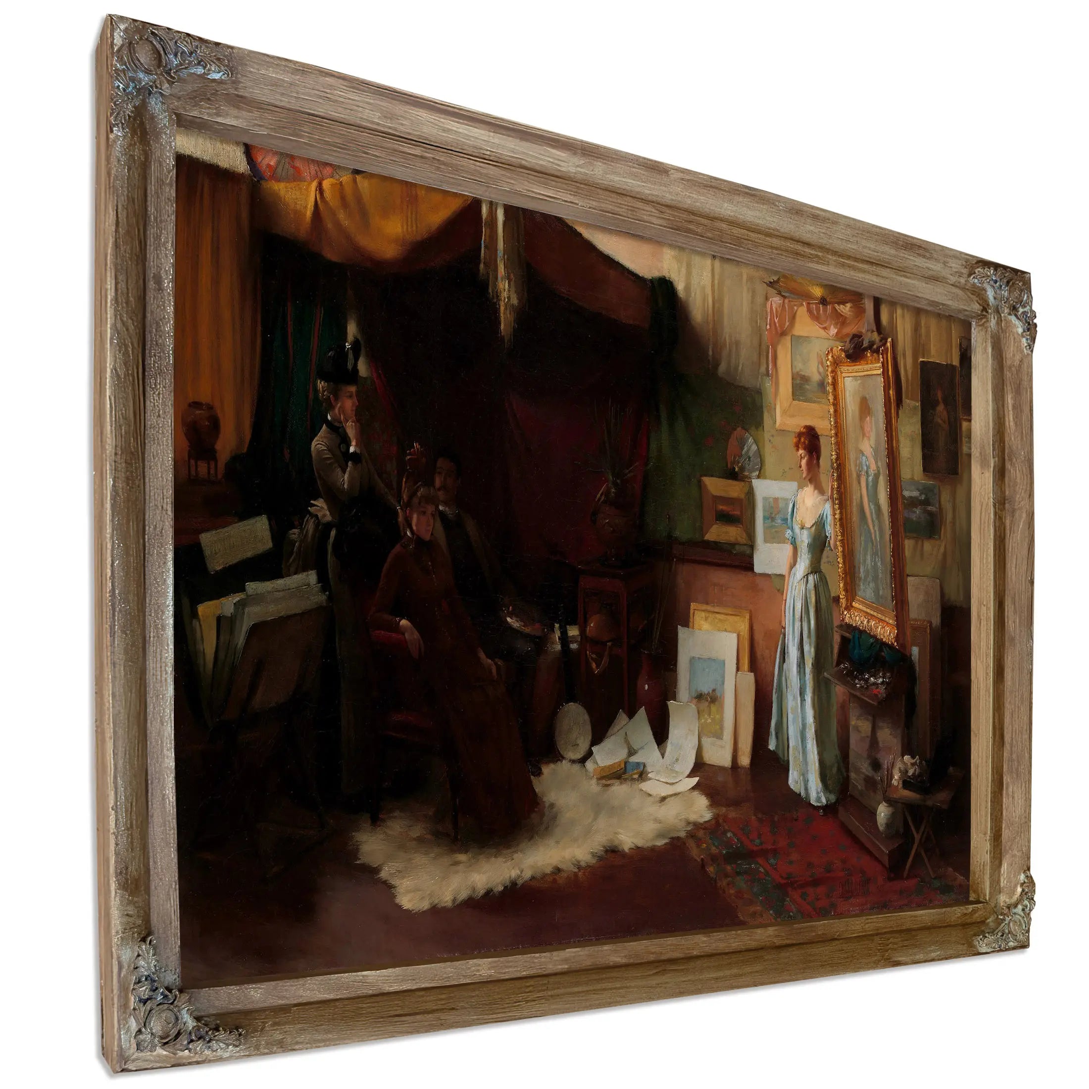 Fair Critics (1887) by Charles Courtney Curran
