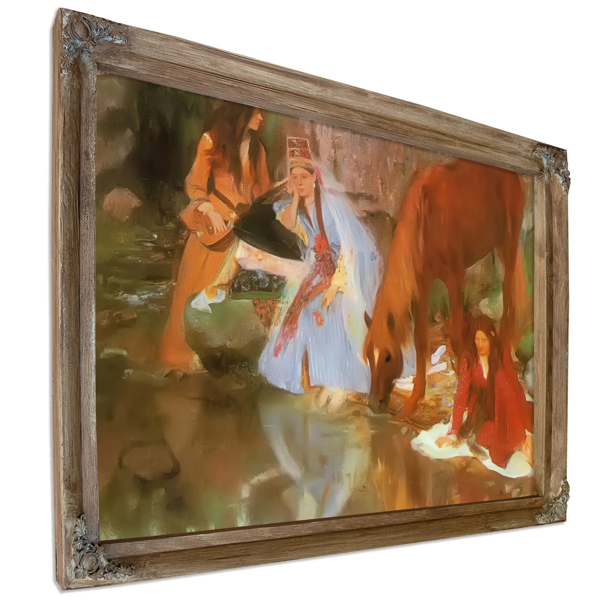 Mille Eugenie Fiocre In The Ballet La Source By Edgar Degas Fine Art Print