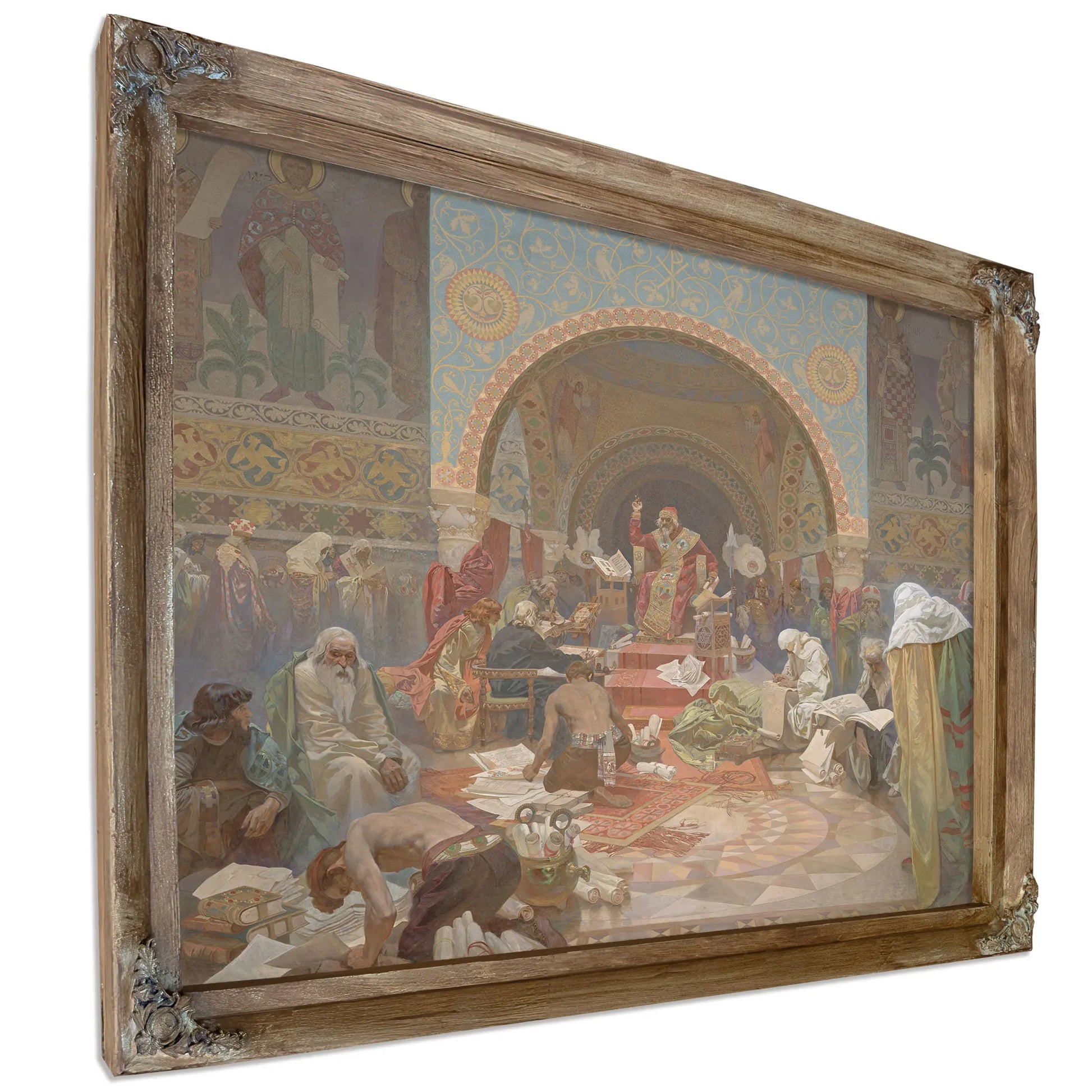 Tsar Simeoni I Of Bulgaria by Alphonse Mucha