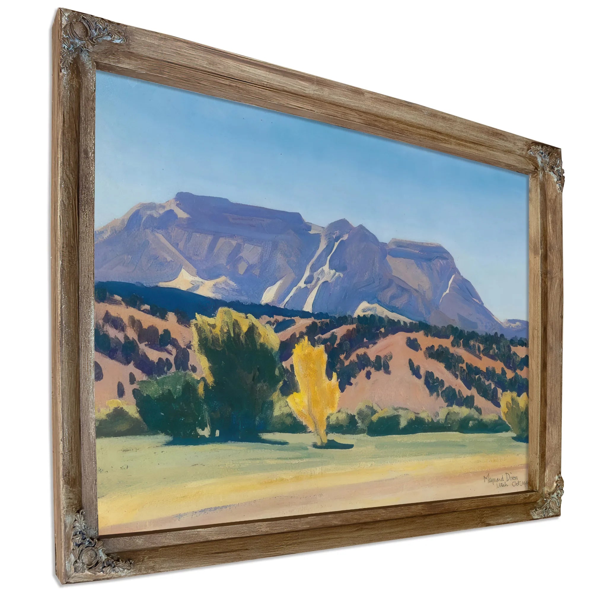 Shadow Side By Maynard Dixon Fine Art Print