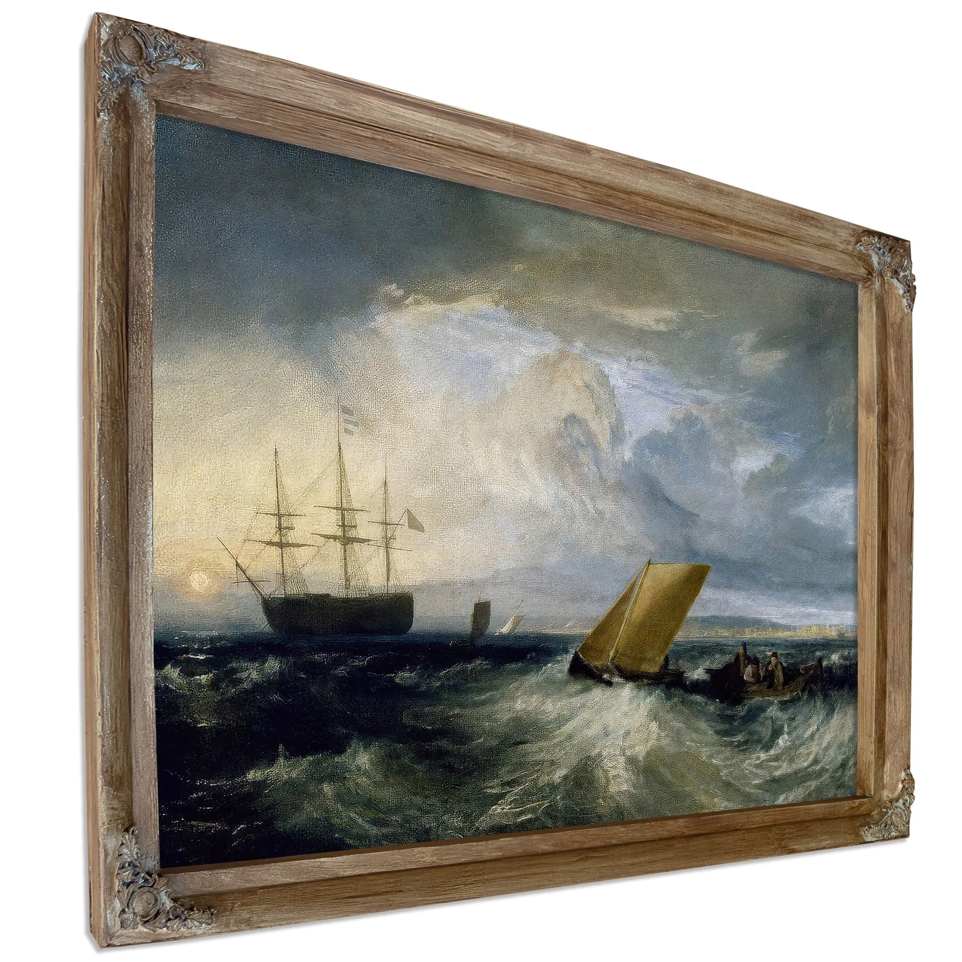 Sheerness As Seen From The Nore by Joseph Mallord William Turner Fine Art Print
