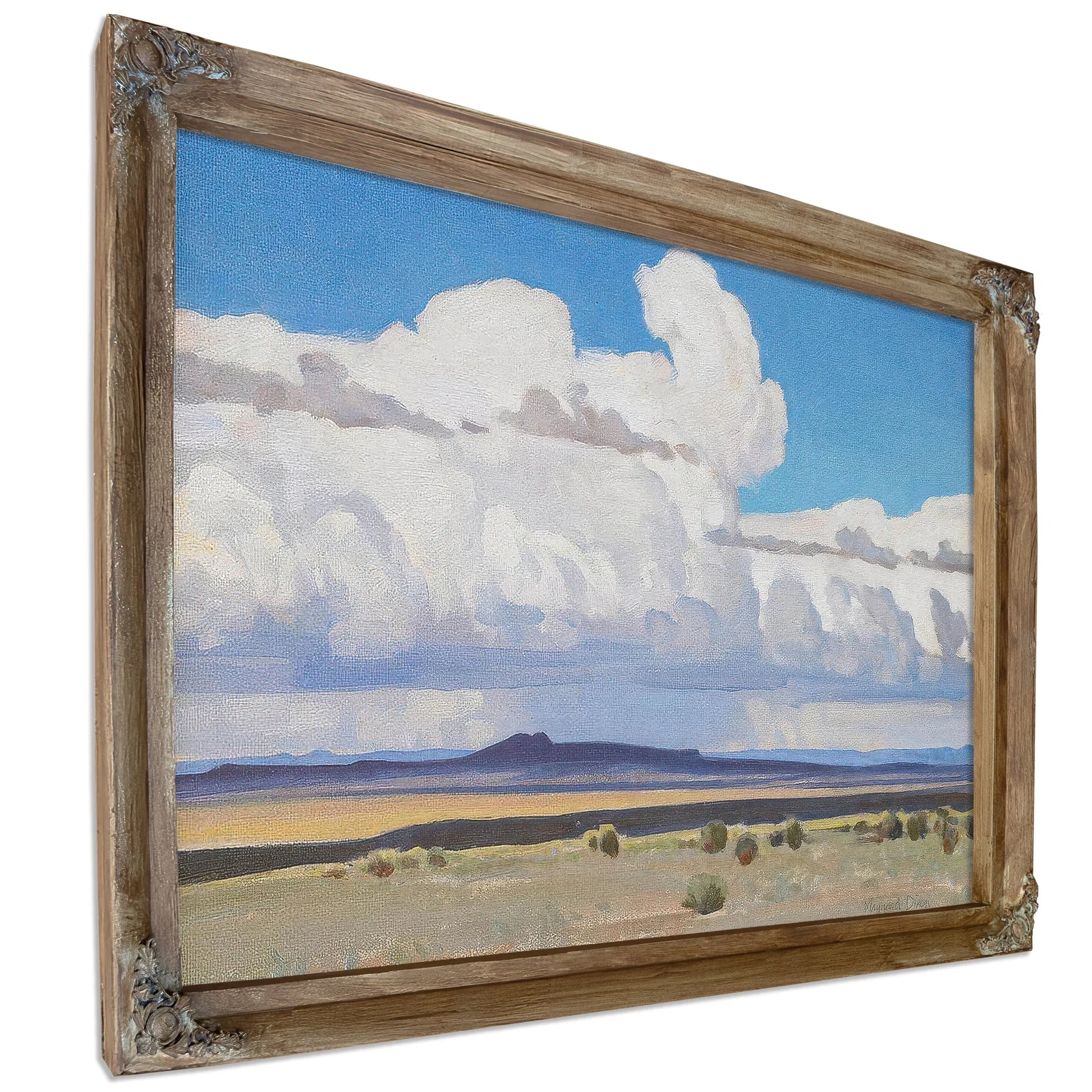Summer Clouds New Mexico (No. 409) 1931 By Maynard Dixon Fine Art Print
