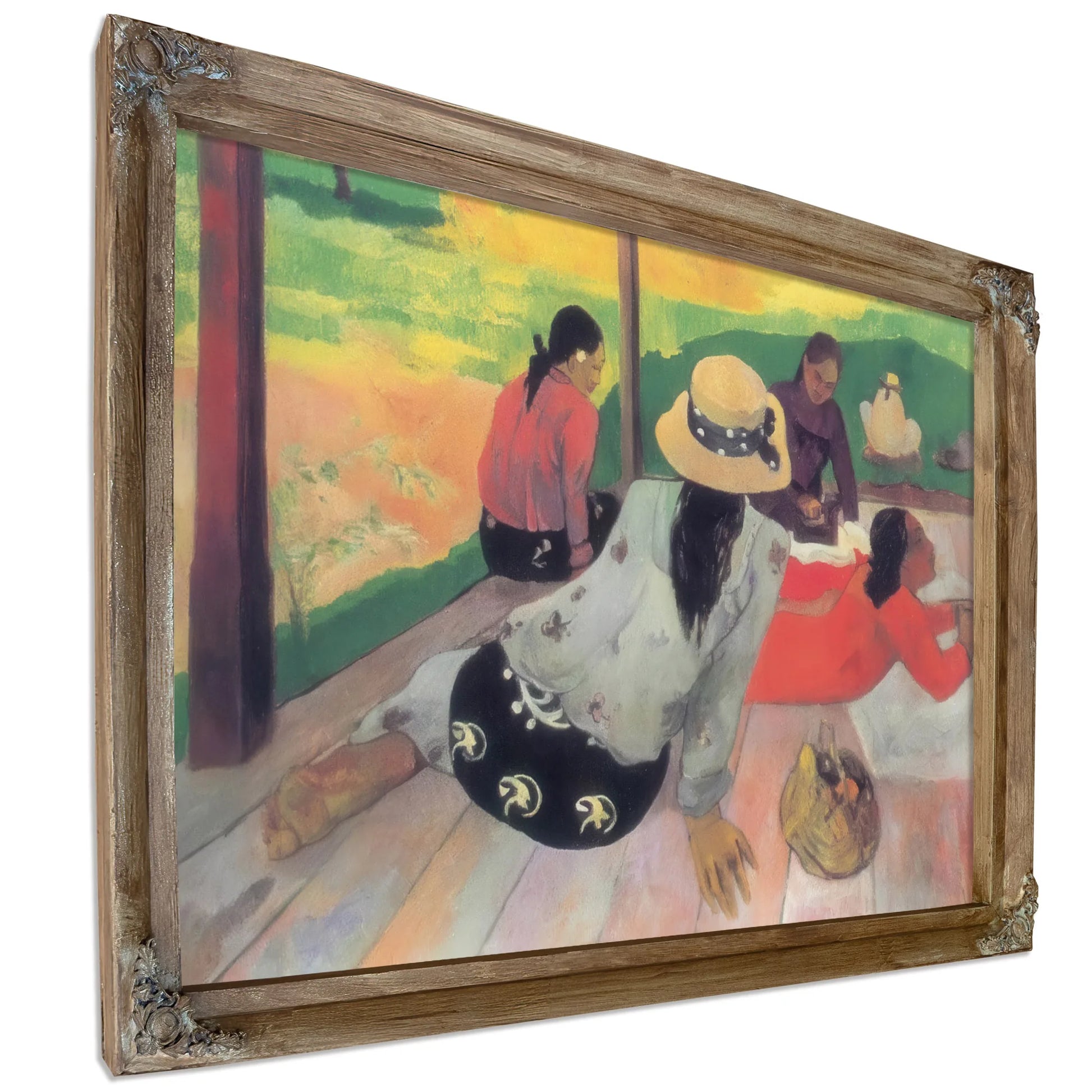 The Rest By Paul Gauguin Fine Art Print