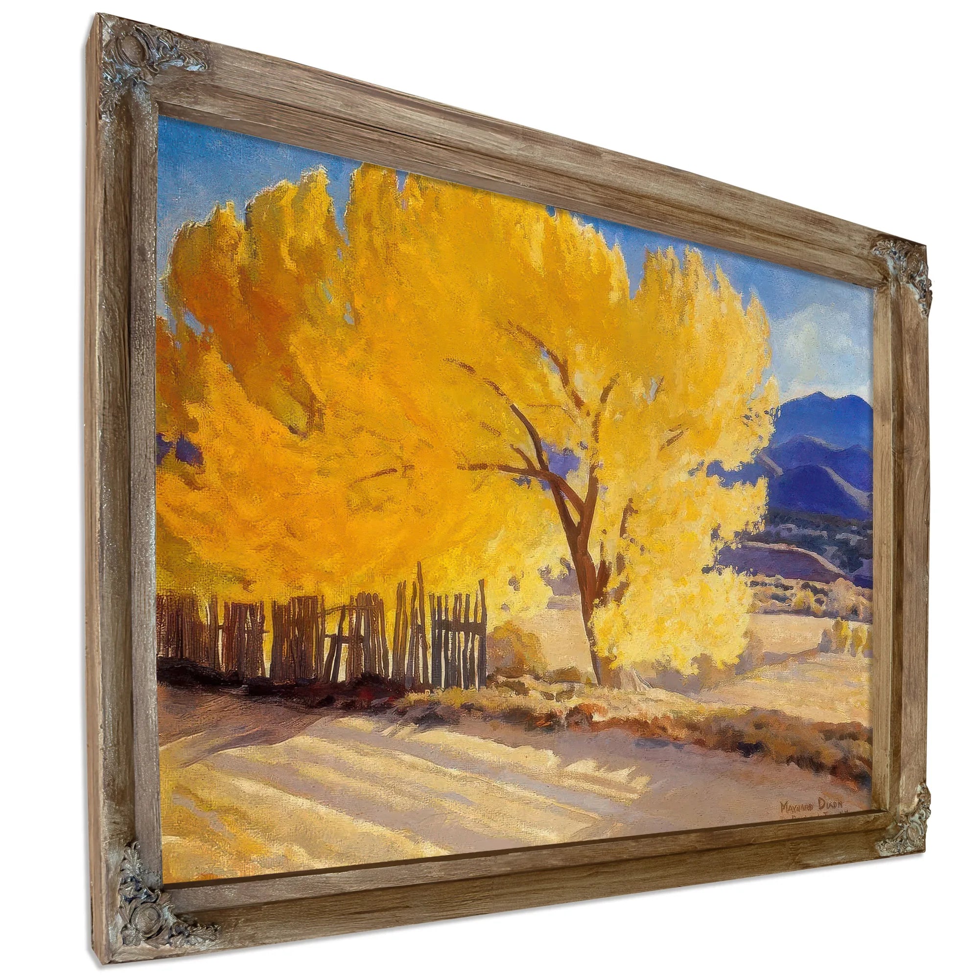 October Gold By Maynard Dixon Fine Art Print