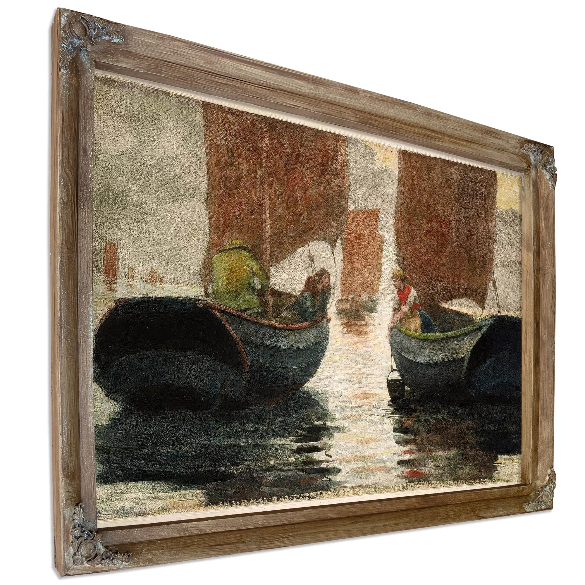 An Afterglow 1883 By Winslow Homer Fine Art Print