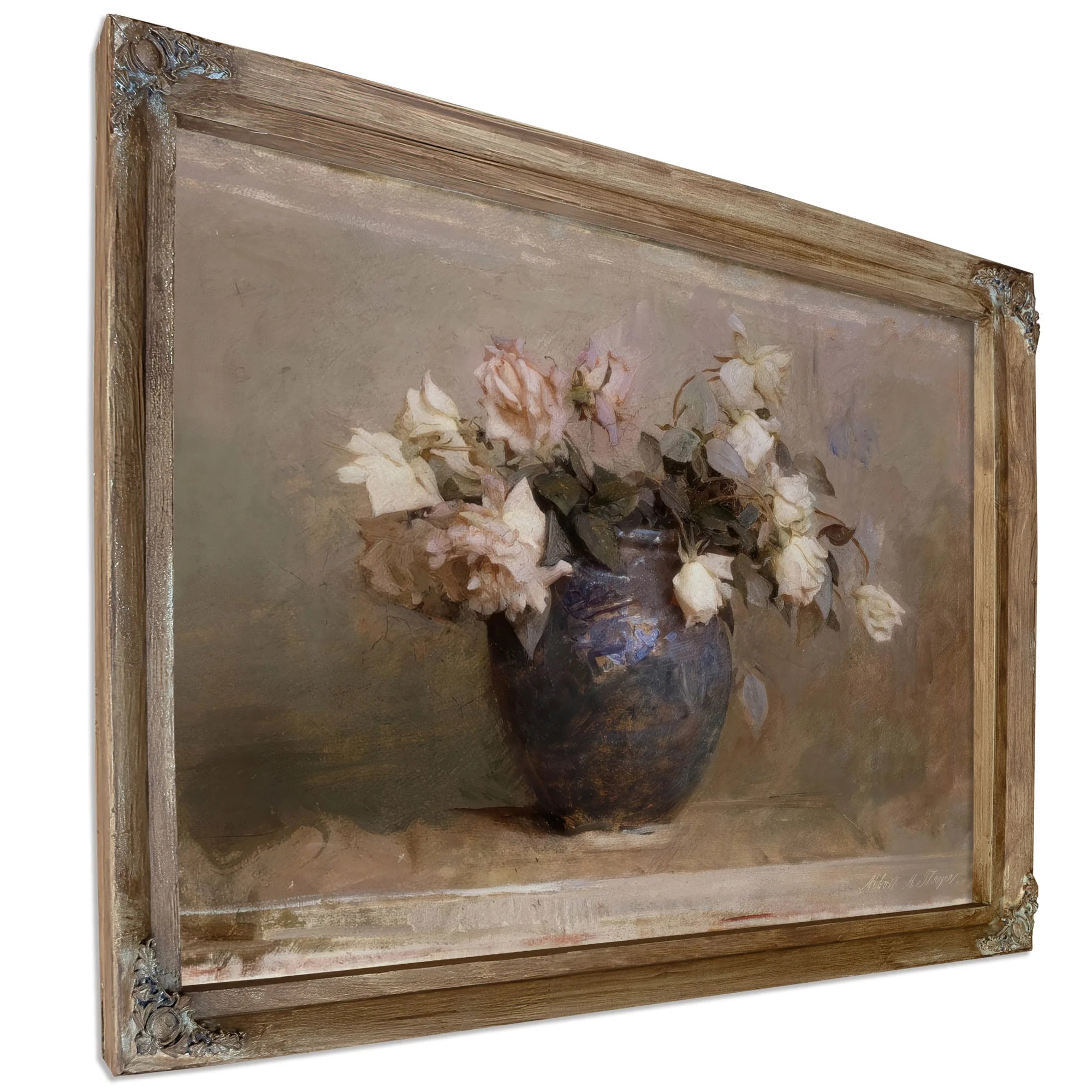 Roses By Abbott Handerson Thayer Fine Art Print