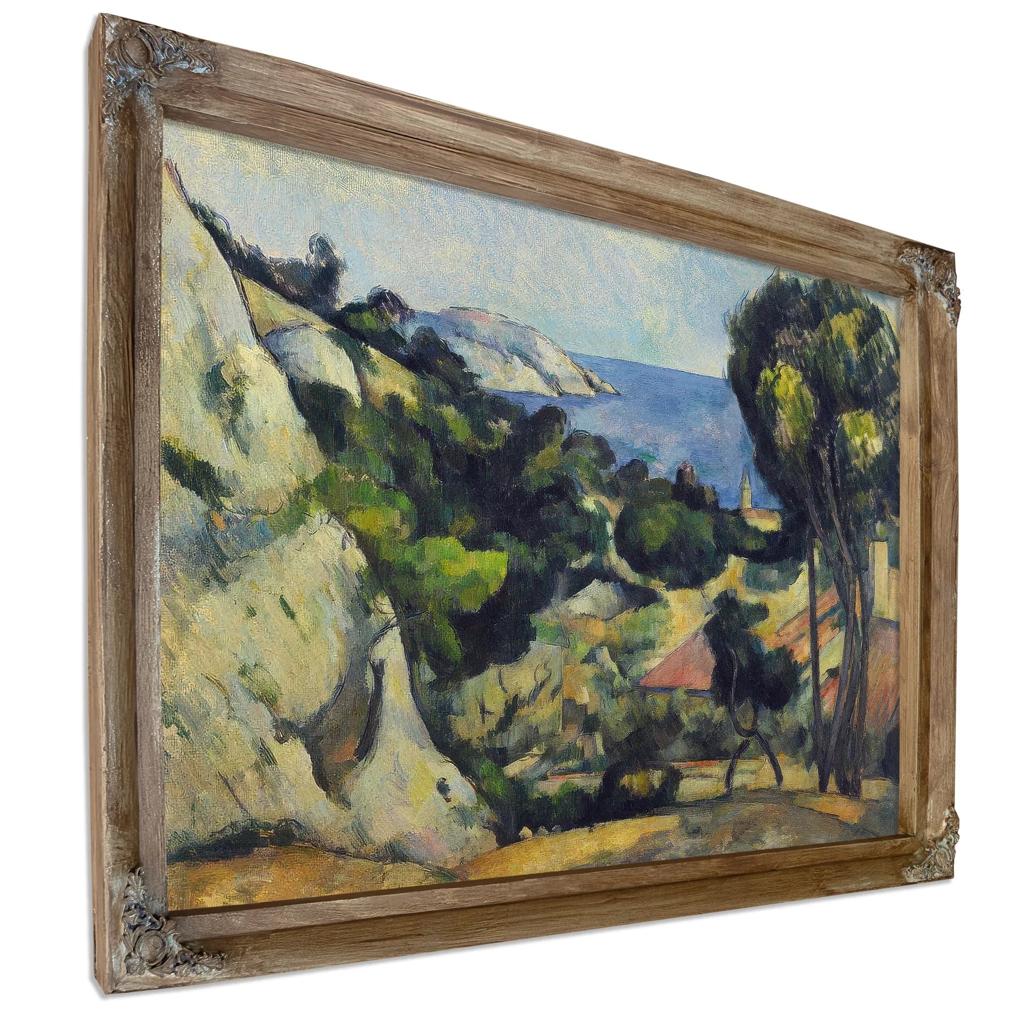Lestaque By Paul Cezanne Fine Art Print
