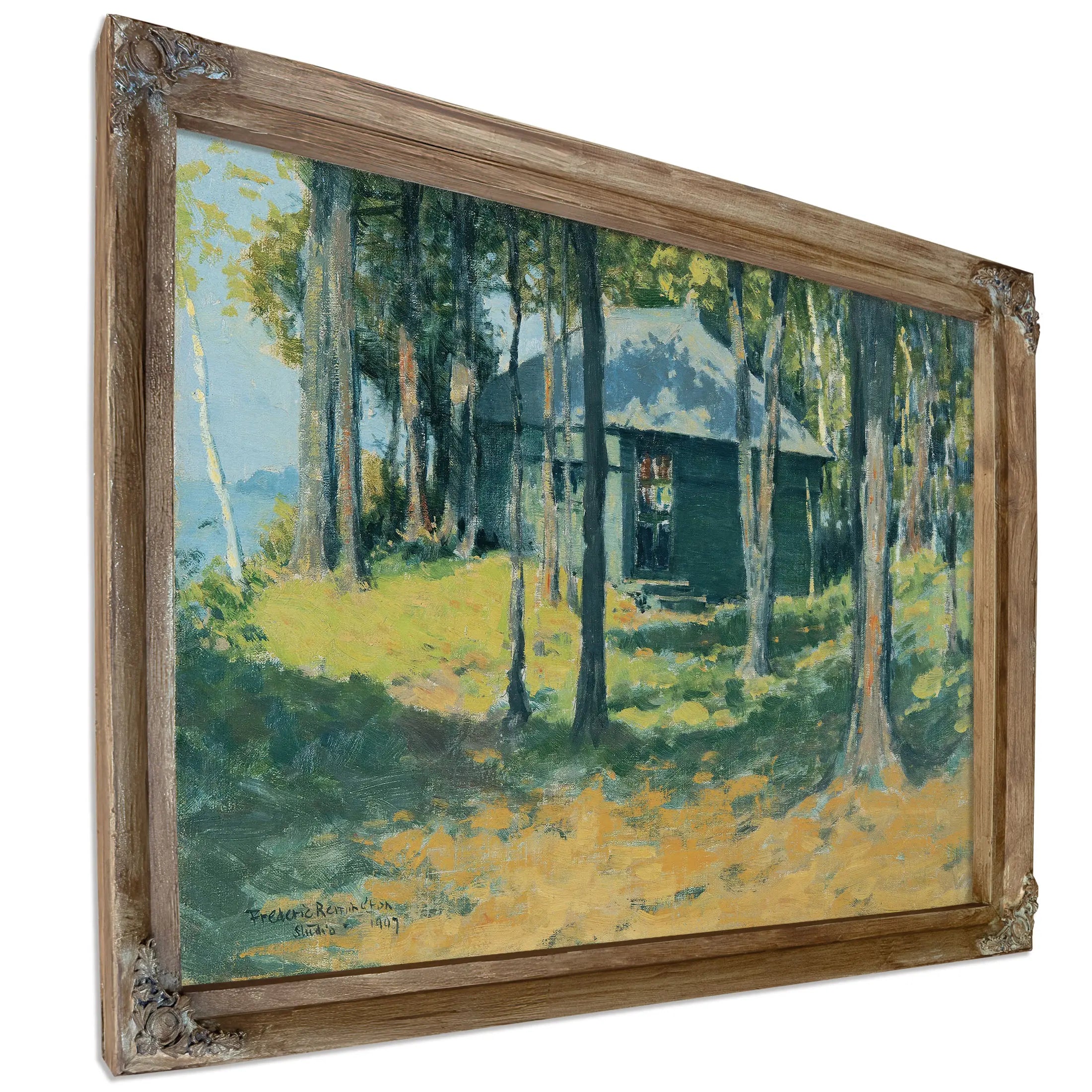 Studio At Ingleneuk by Frederic Remington