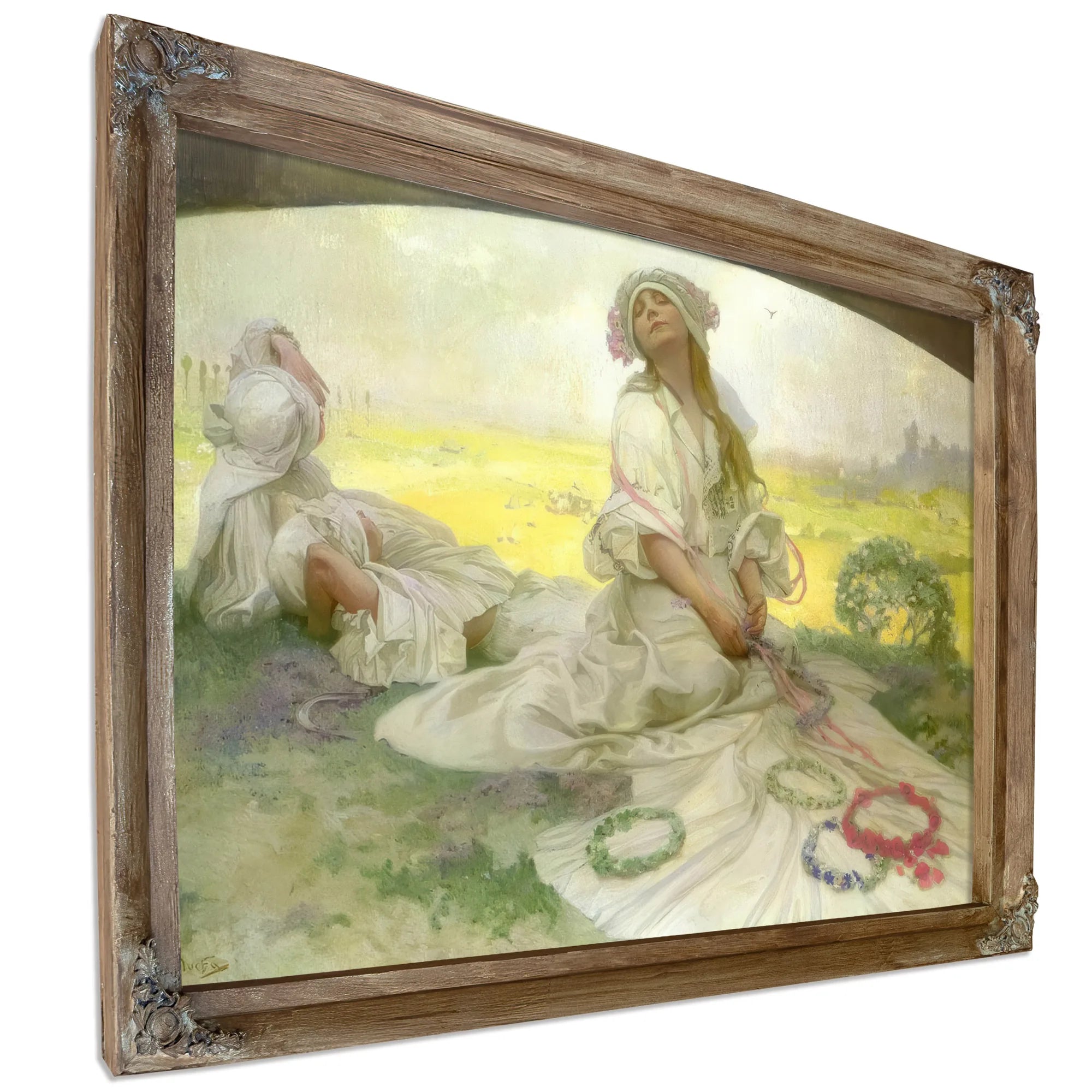 Song Of Bohemia (Our Song) By Alphonse Mucha Fine Art Print