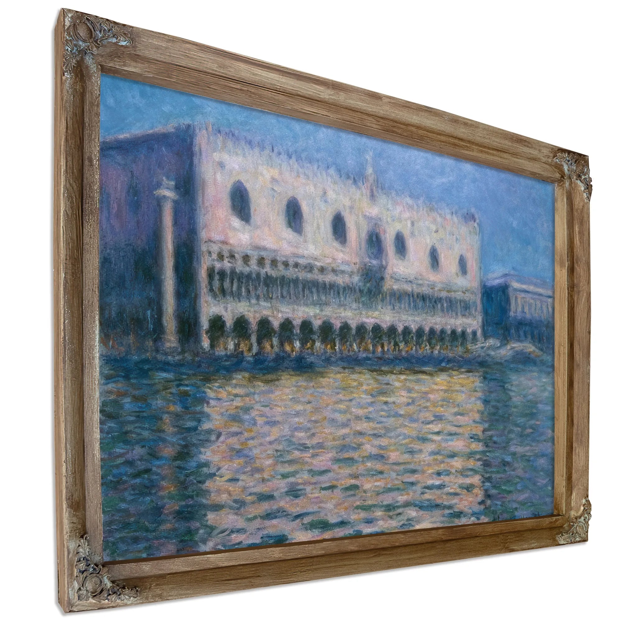 The Doge's Palace In Venice By Claude Monet Fine Art Print