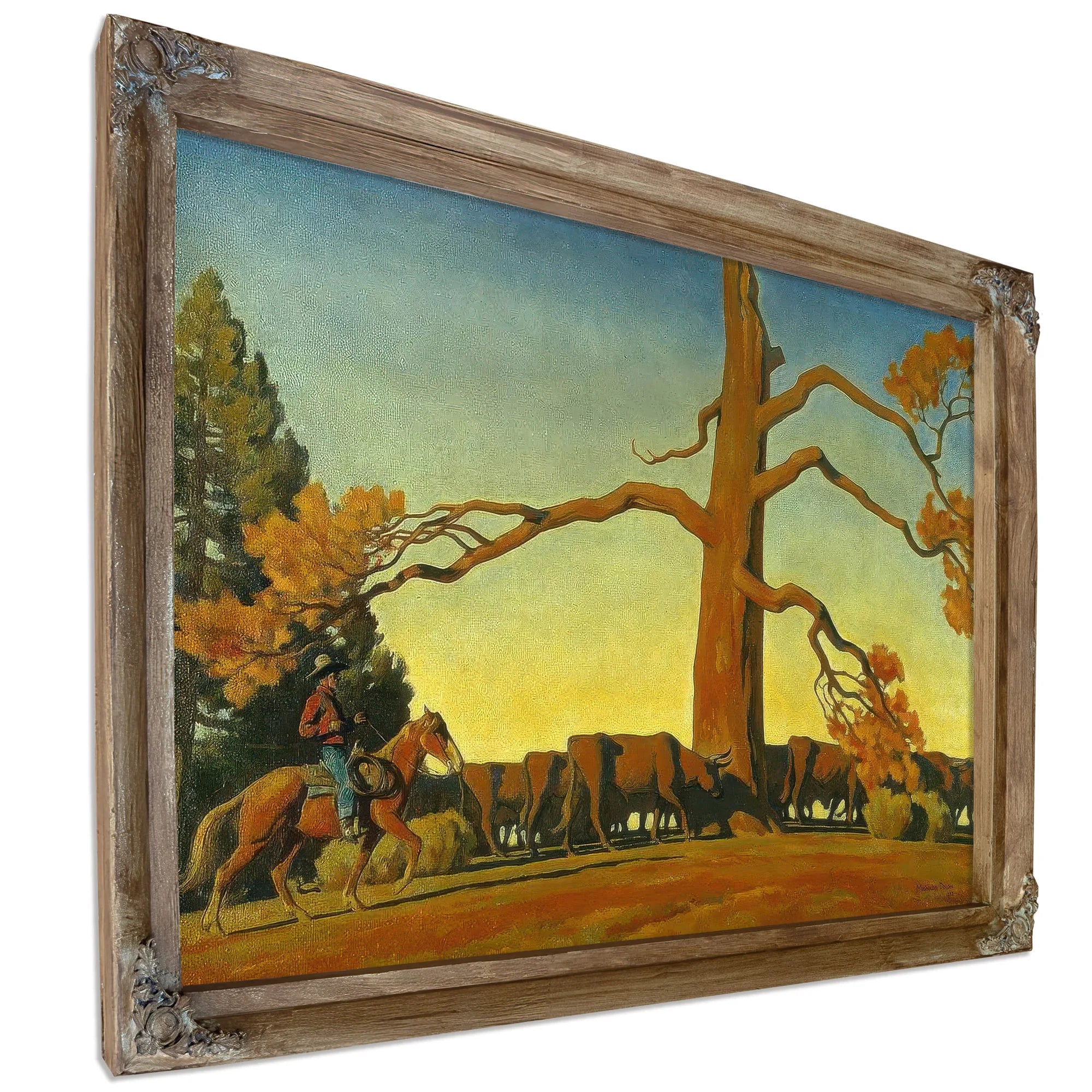 Top Of The Ridge By Maynard Dixon Fine Art Print
