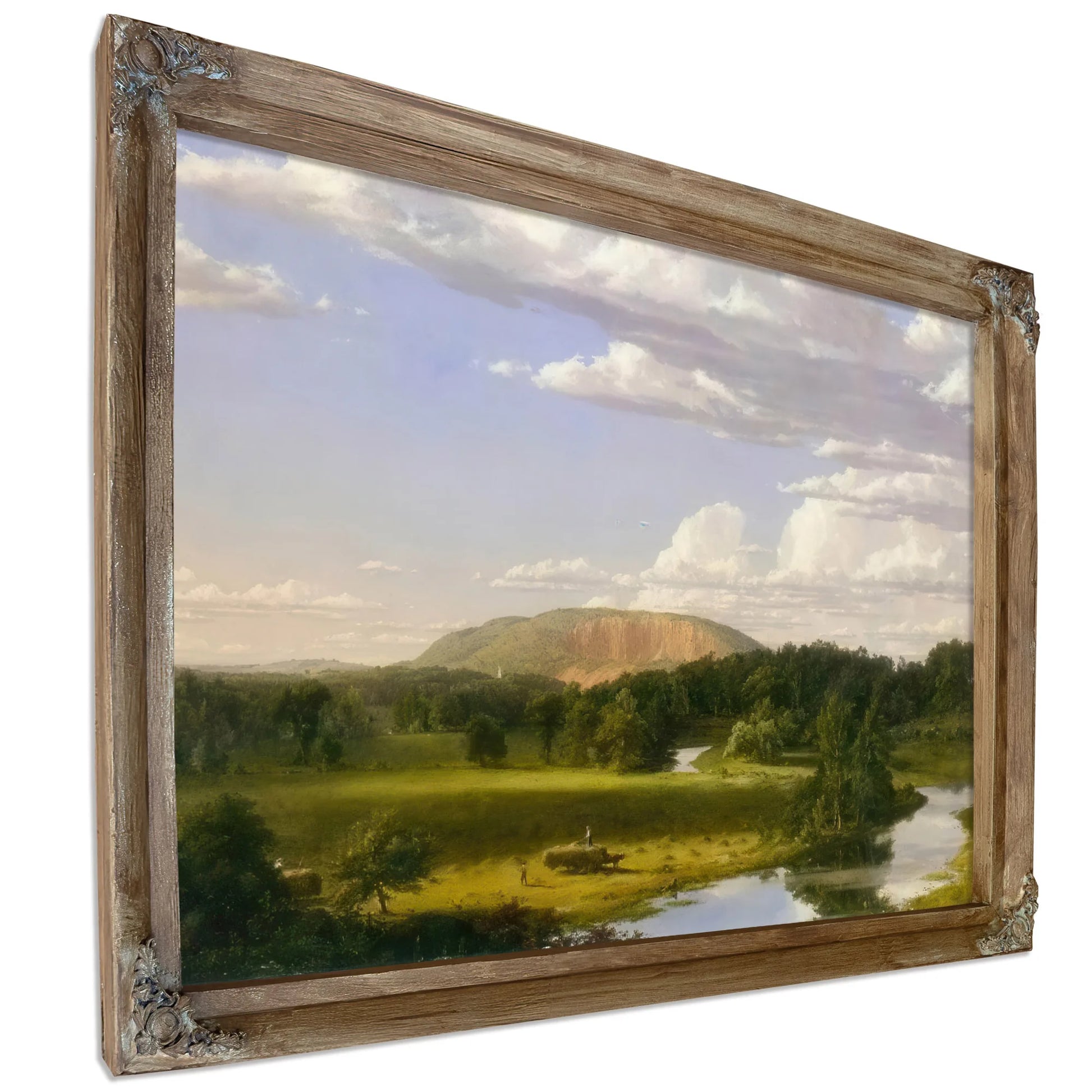West Rock New Haven By Frederic Edwin Church Fine Art Print