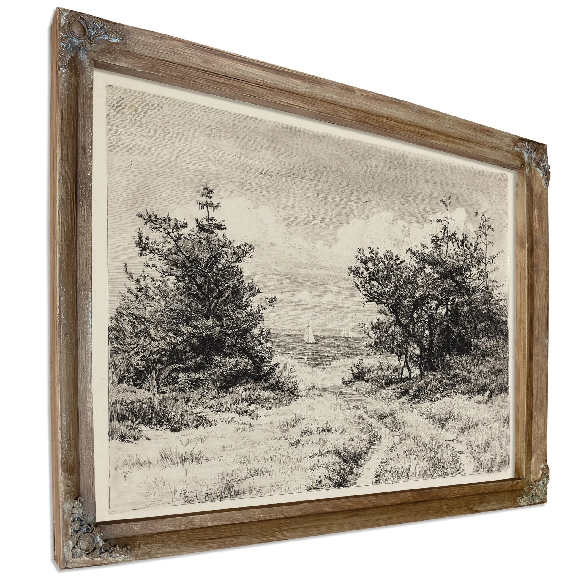 Udsigt Til Havet by Carl Bloch