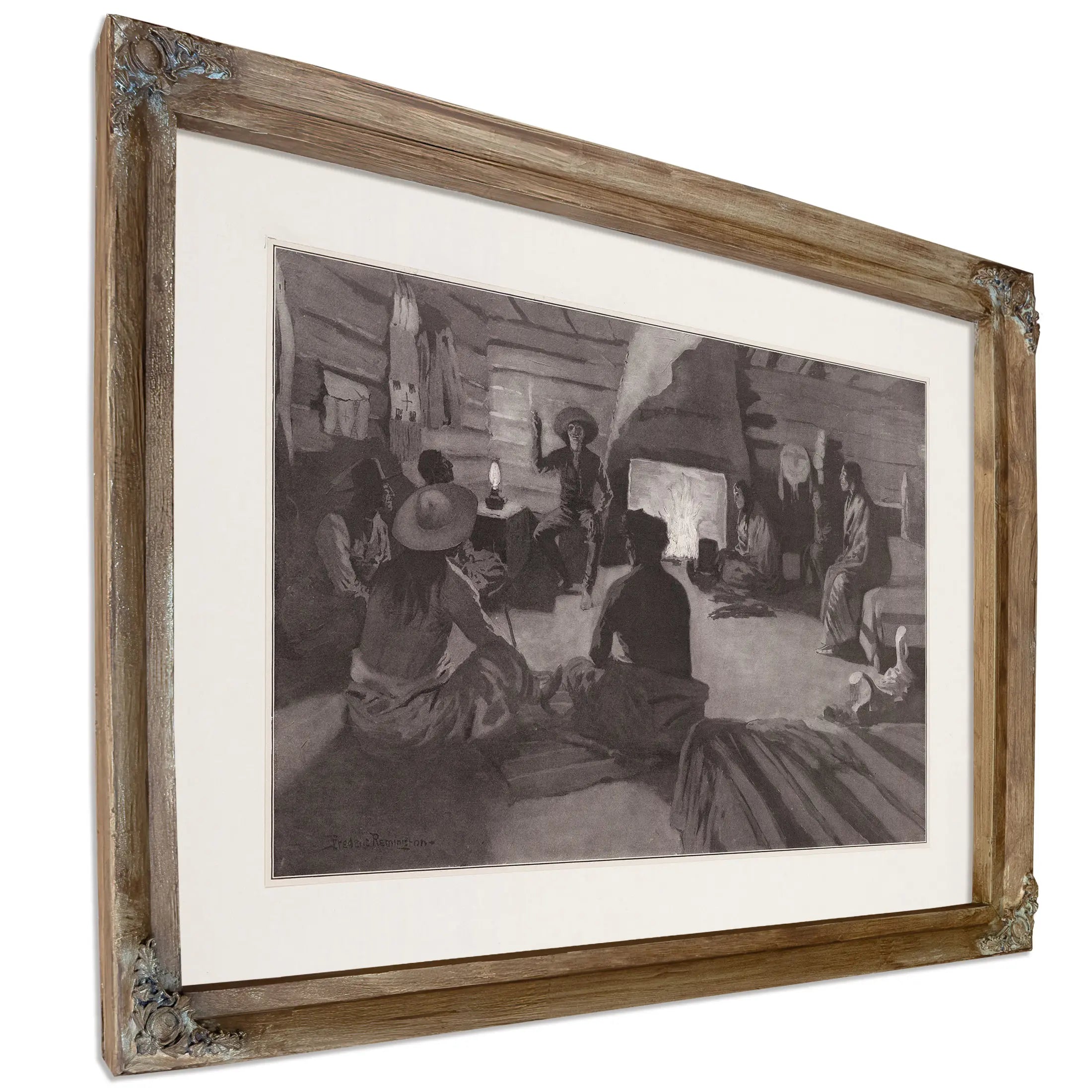 Fact Or Fiction by Frederic Remington