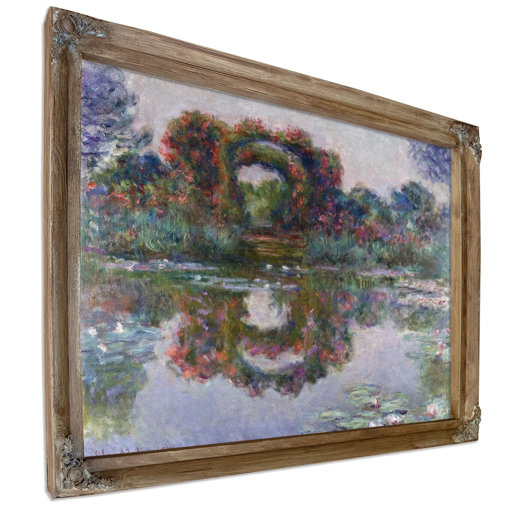 Flowering Arches, Giverny By Claude Monet Fine Art Print