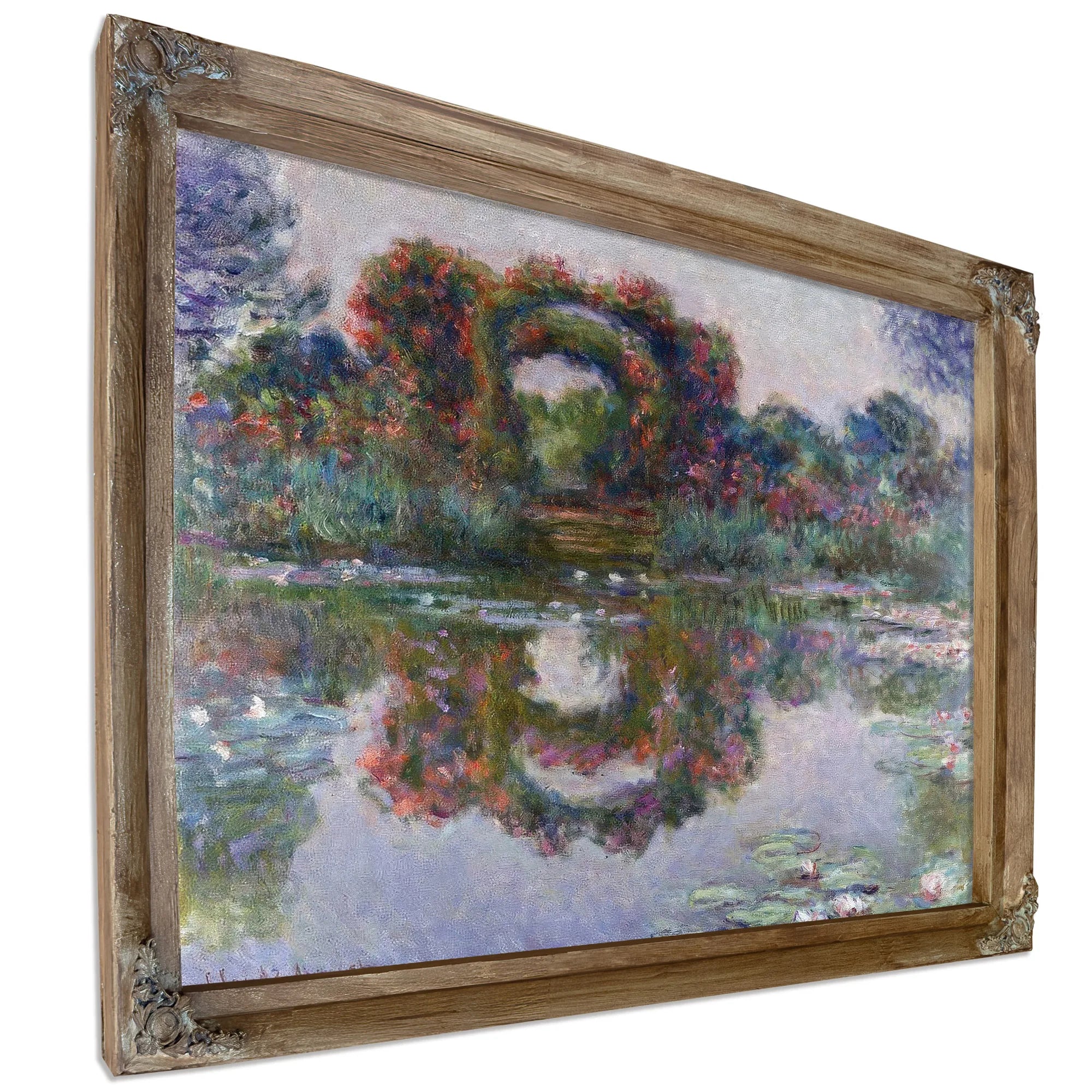 Flowering Arches, Giverny By Claude Monet Fine Art Print