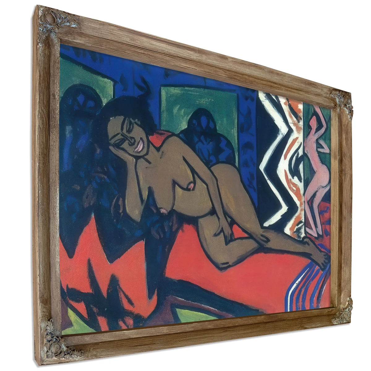 Milly Sleeping By Ernst Ludwig Kirchner Fine Art Print