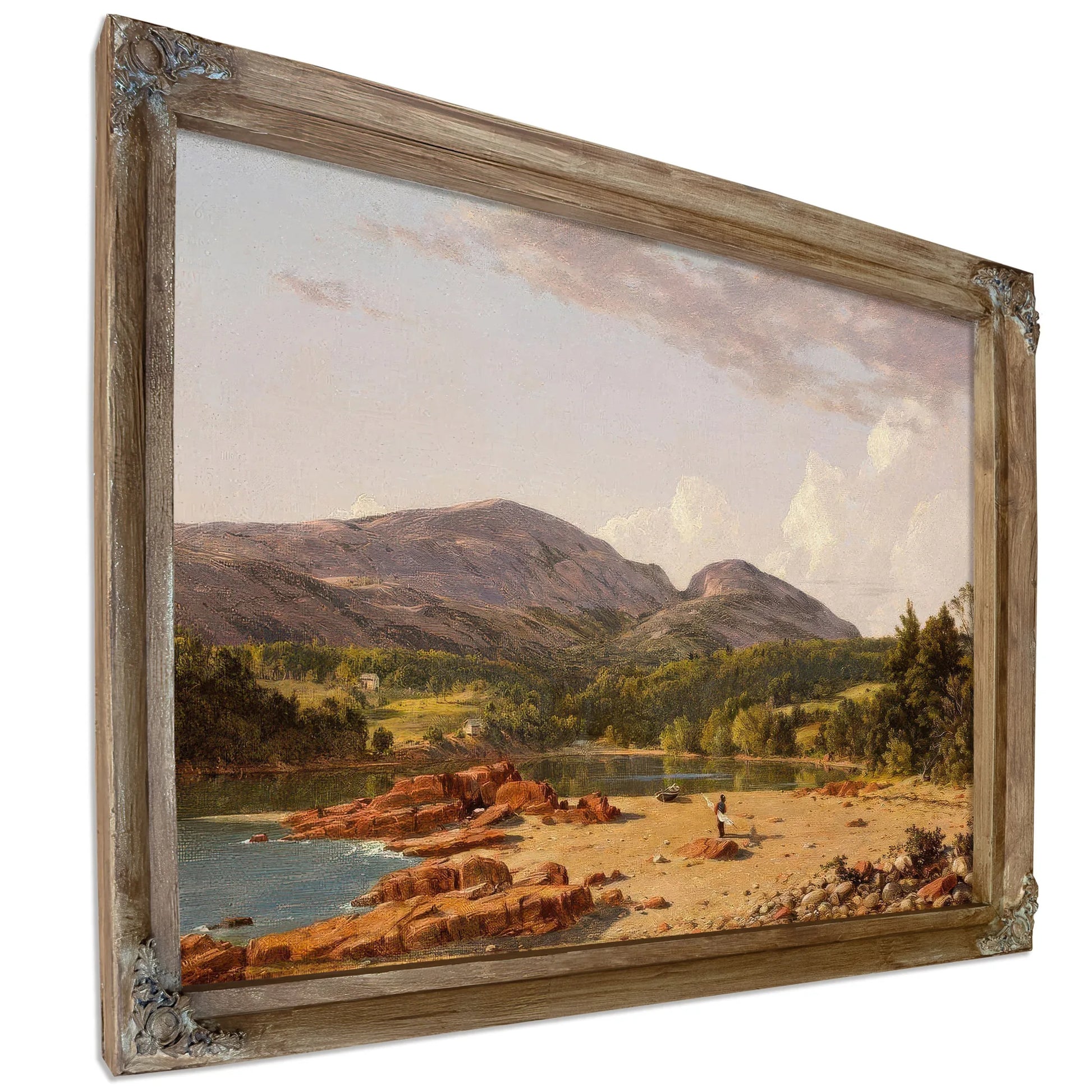 Otter Creek, Mount Desert By Frederic Edwin Church Fine Art Print