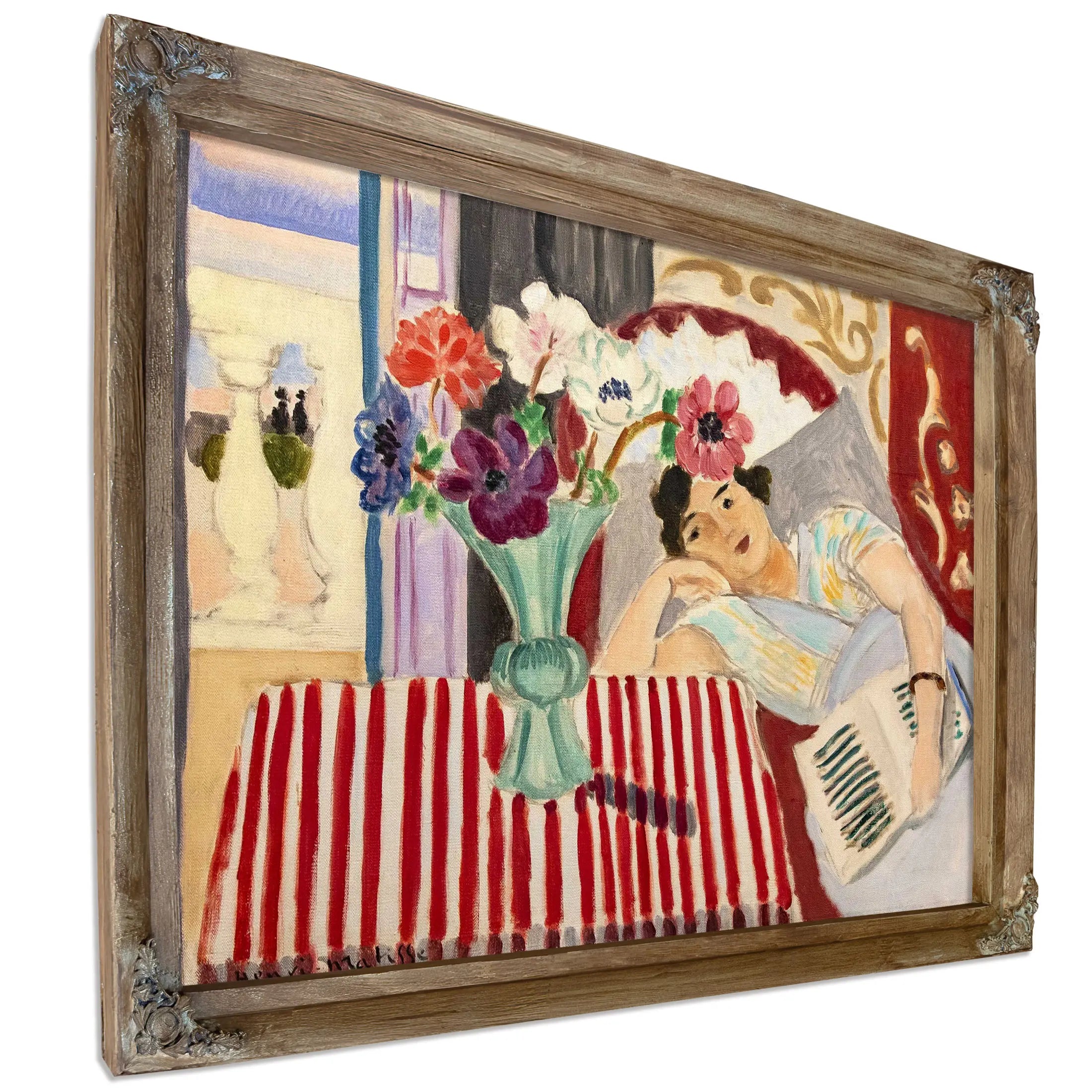 Odalisque With Anemones by Henri Matisse