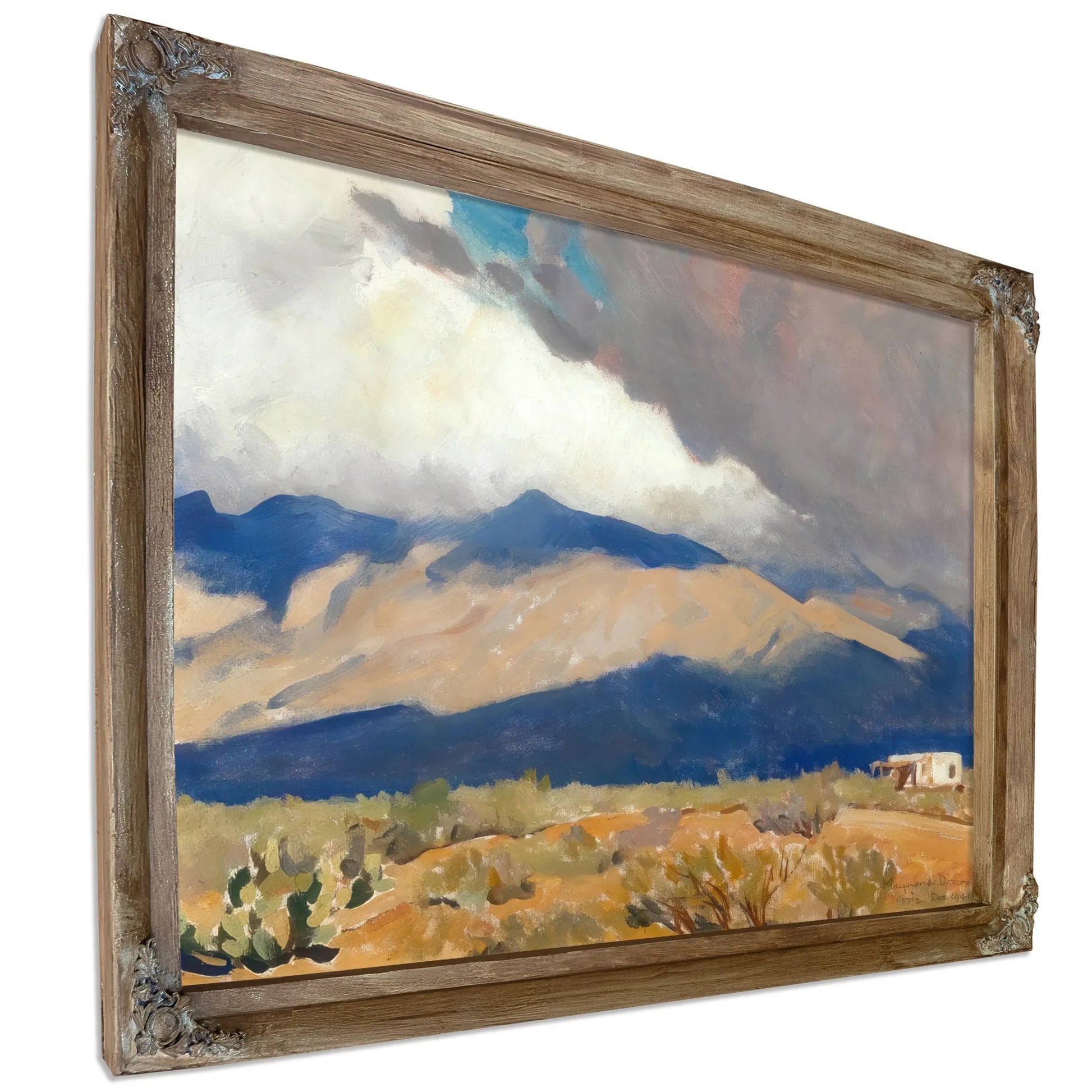 Fast Moving Shadows By Maynard Dixon Fine Art Print