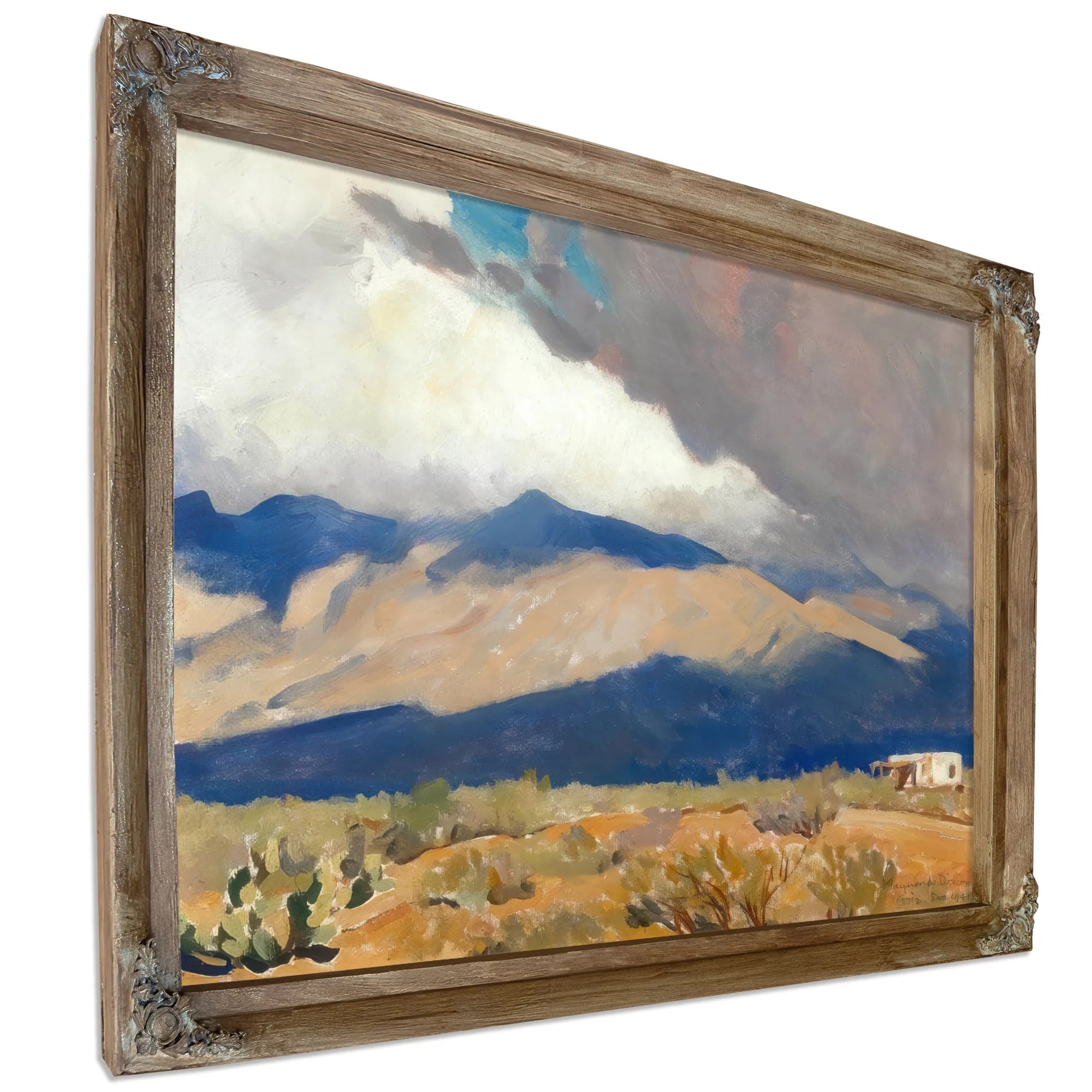 Fast Moving Shadows By Maynard Dixon Fine Art Print