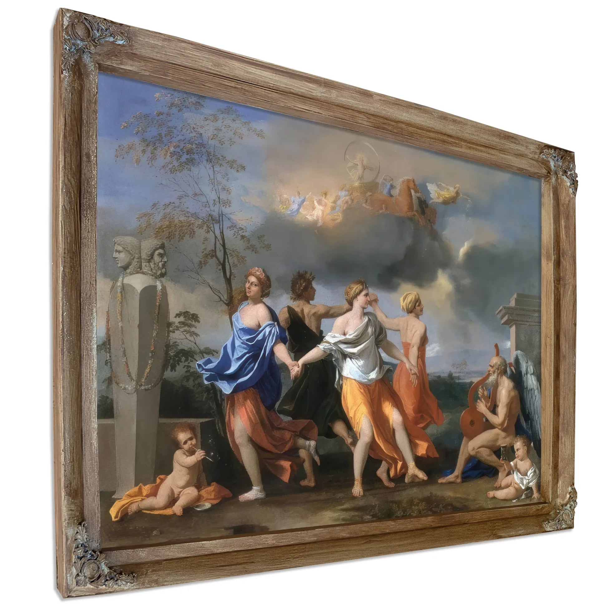 Dance To The Music Of Time By Nicholas Poussin Fine Art Print