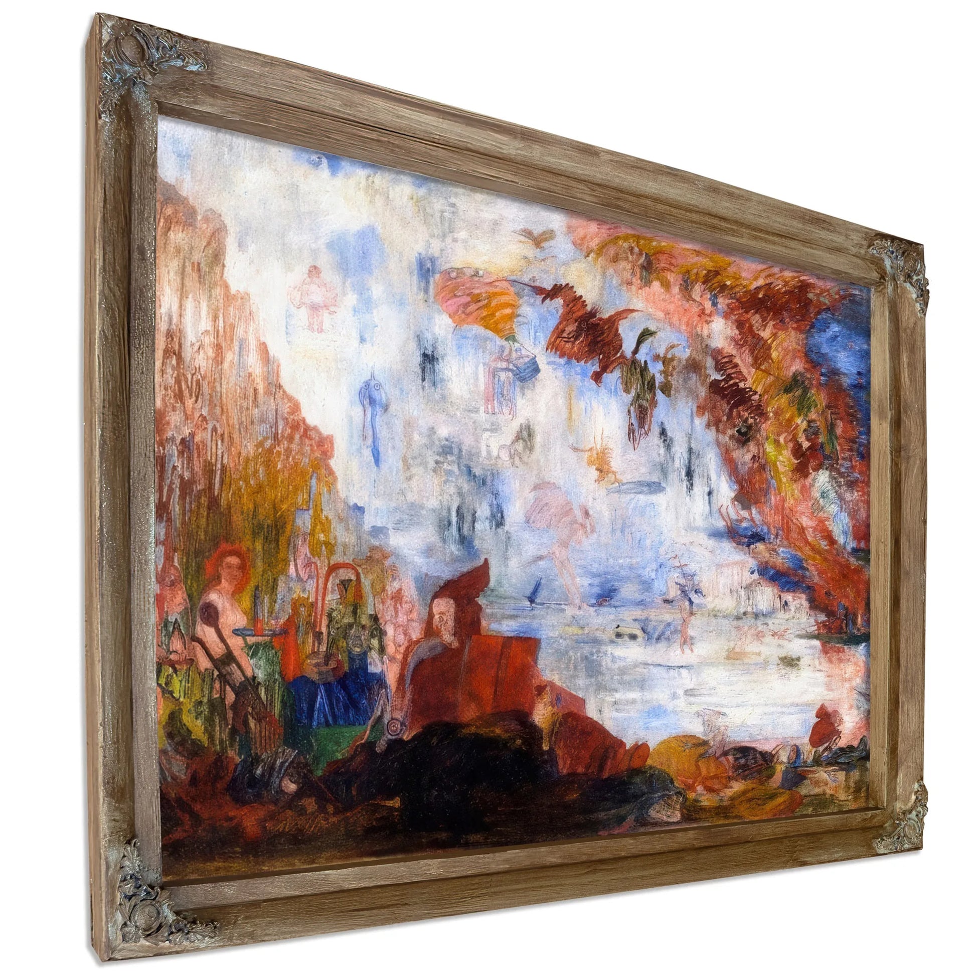 Tribulations Of Saint Anthony By James Ensor Fine Art Print