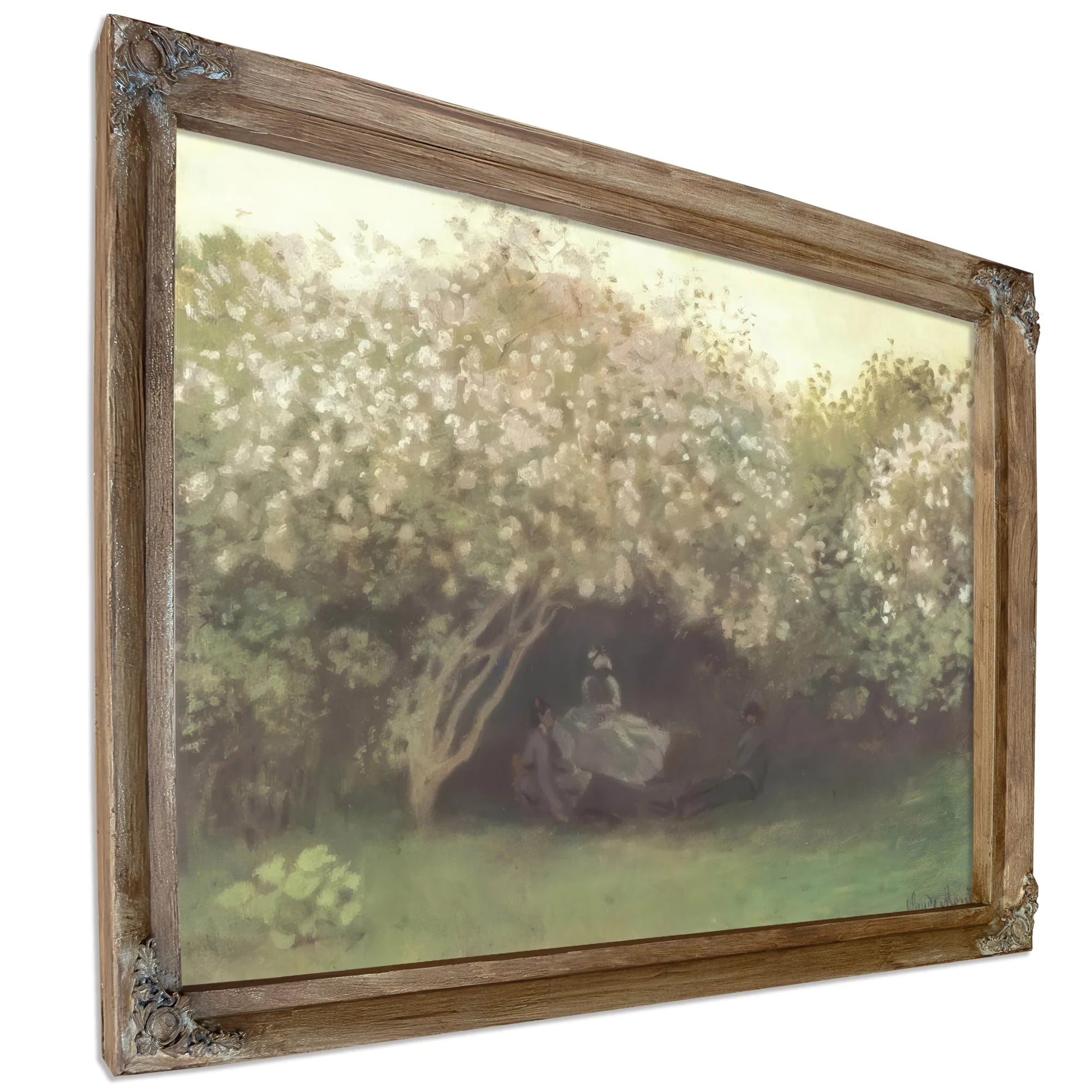 Lilacs Gray Weather By Claude Monet Fine Art Print