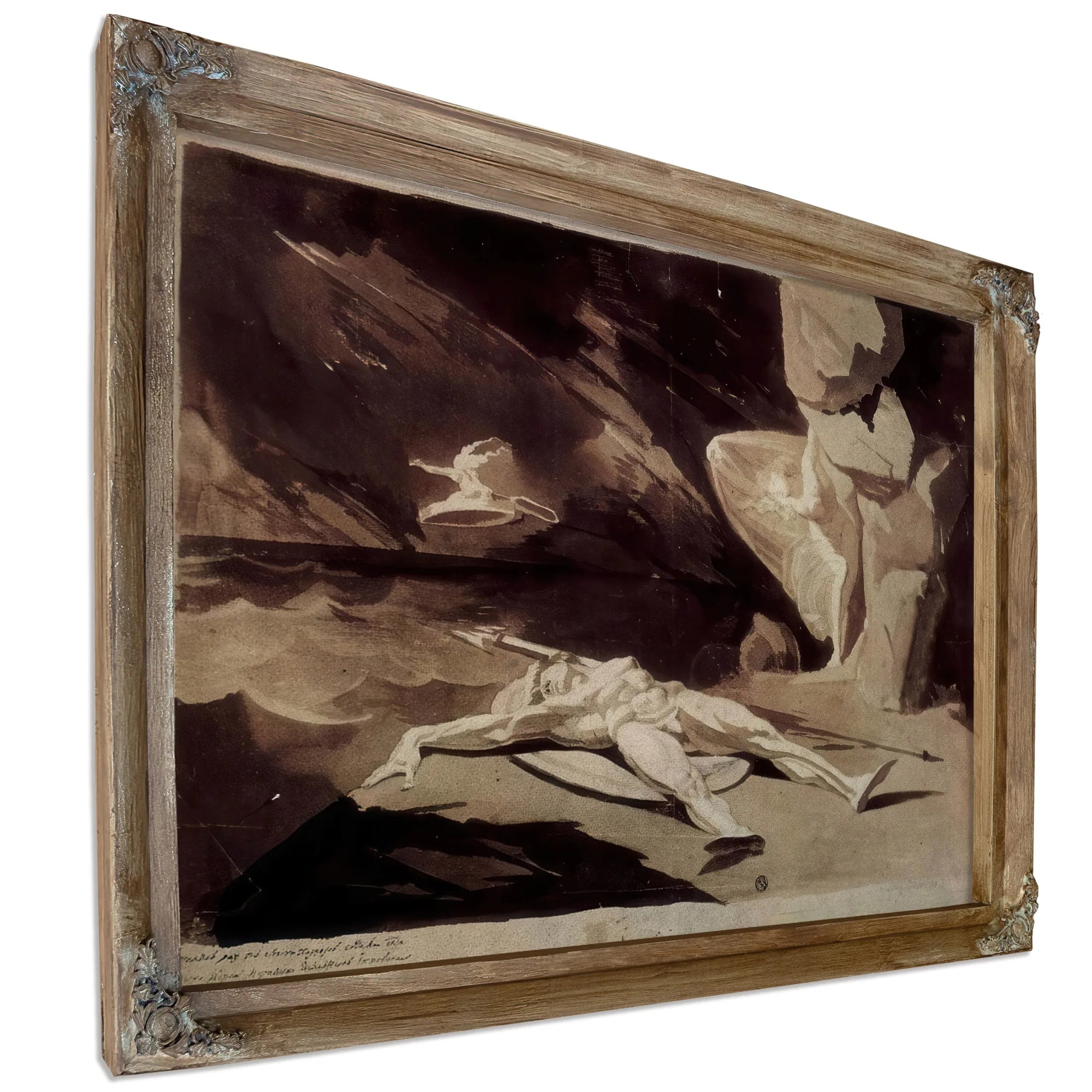 Thetis Mourning The Death Of Achilles By Henry Fuseli Fine Art Print