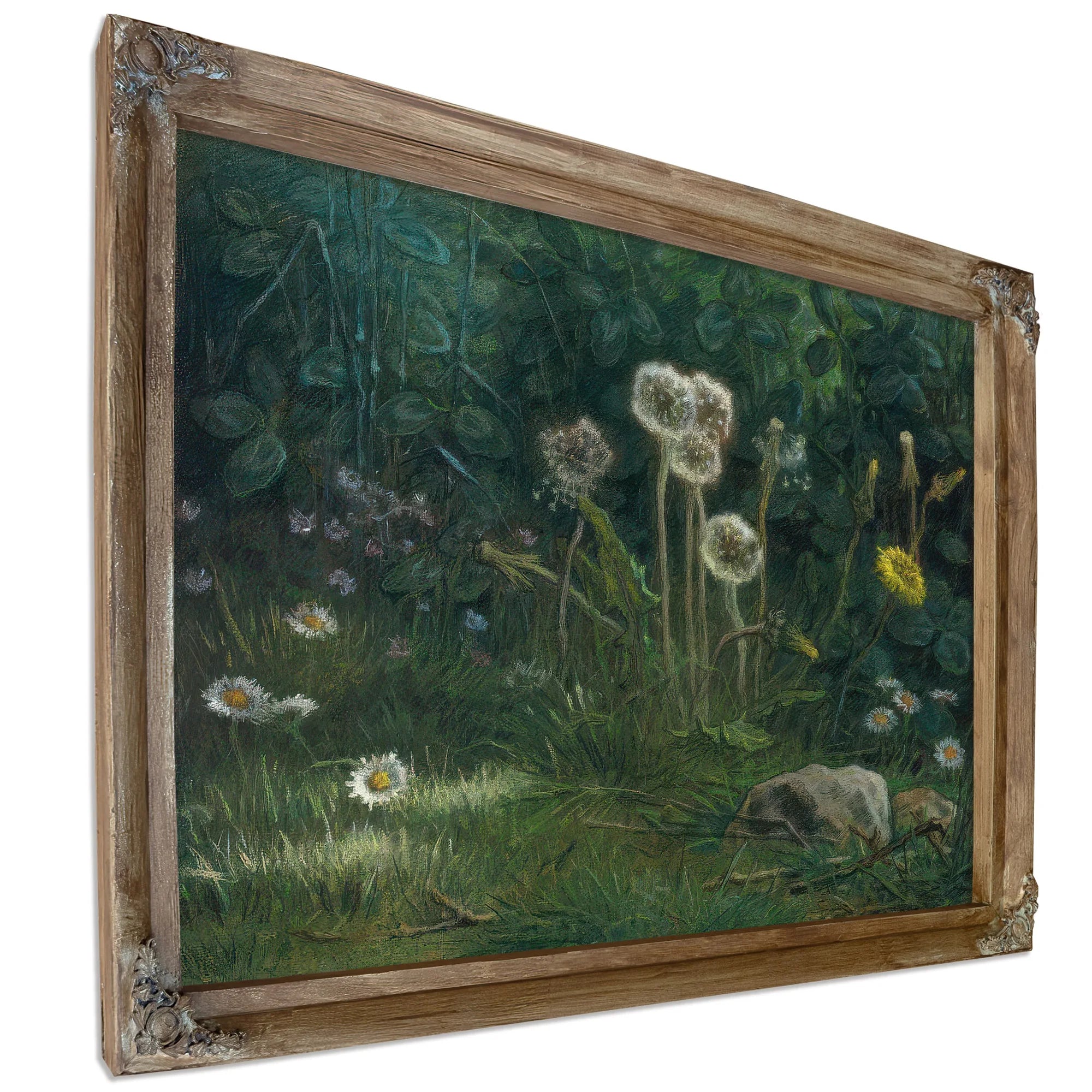 Dandelions By Jean Francois Millet Fine Art Print