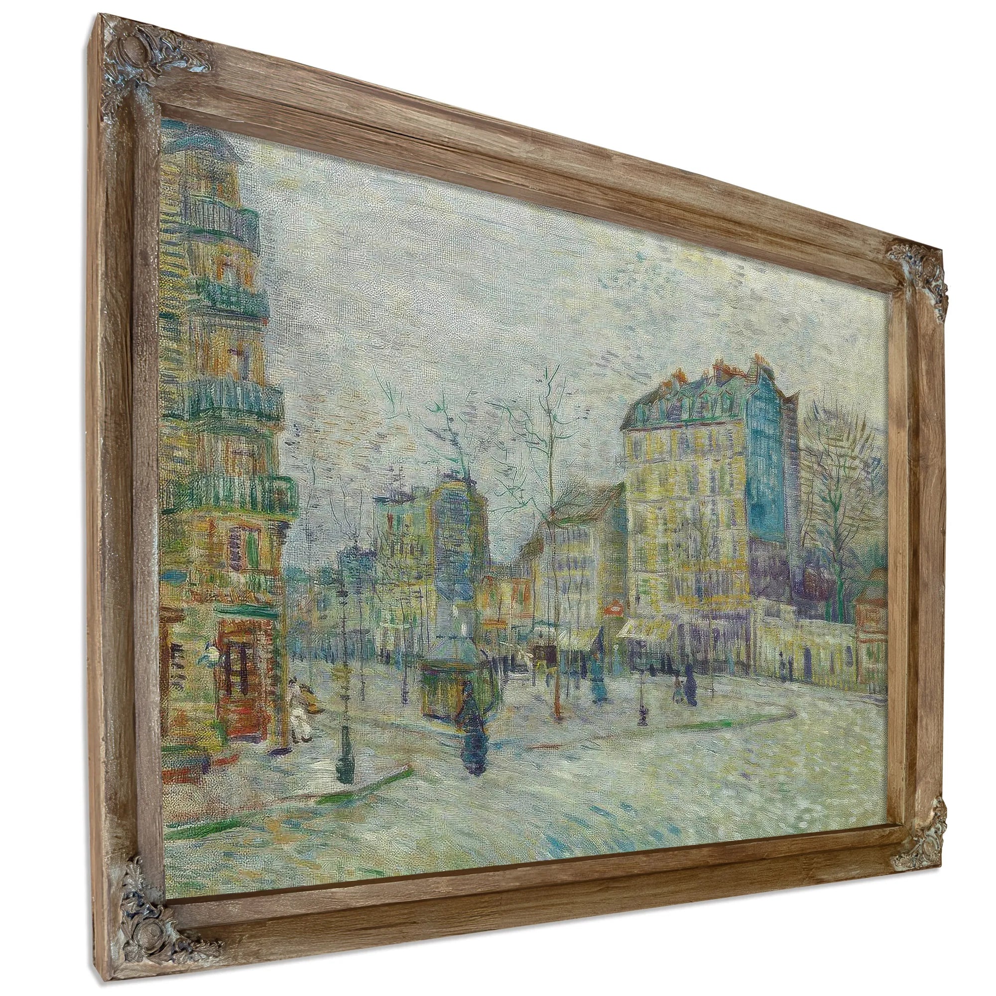 The Boulevard De Clichy Paris (El Bulevar De Clichy Paris) By Vincent Van Gogh Fine Art Print