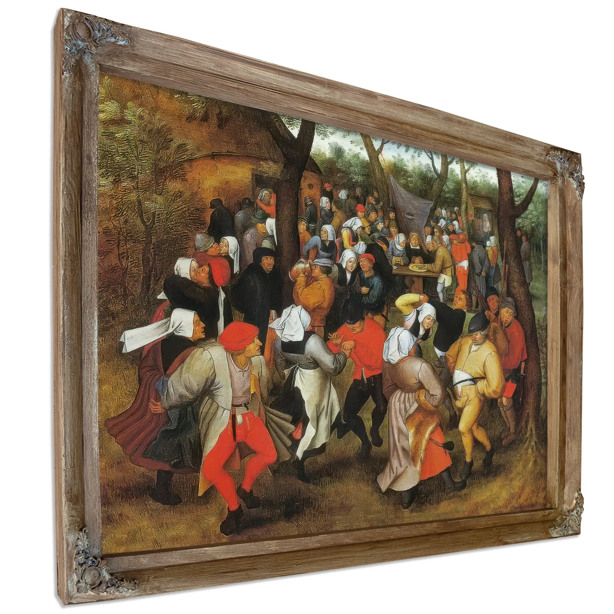 Peasant Wedding Dance 1607 By Pieter Bruegel Fine Art Print