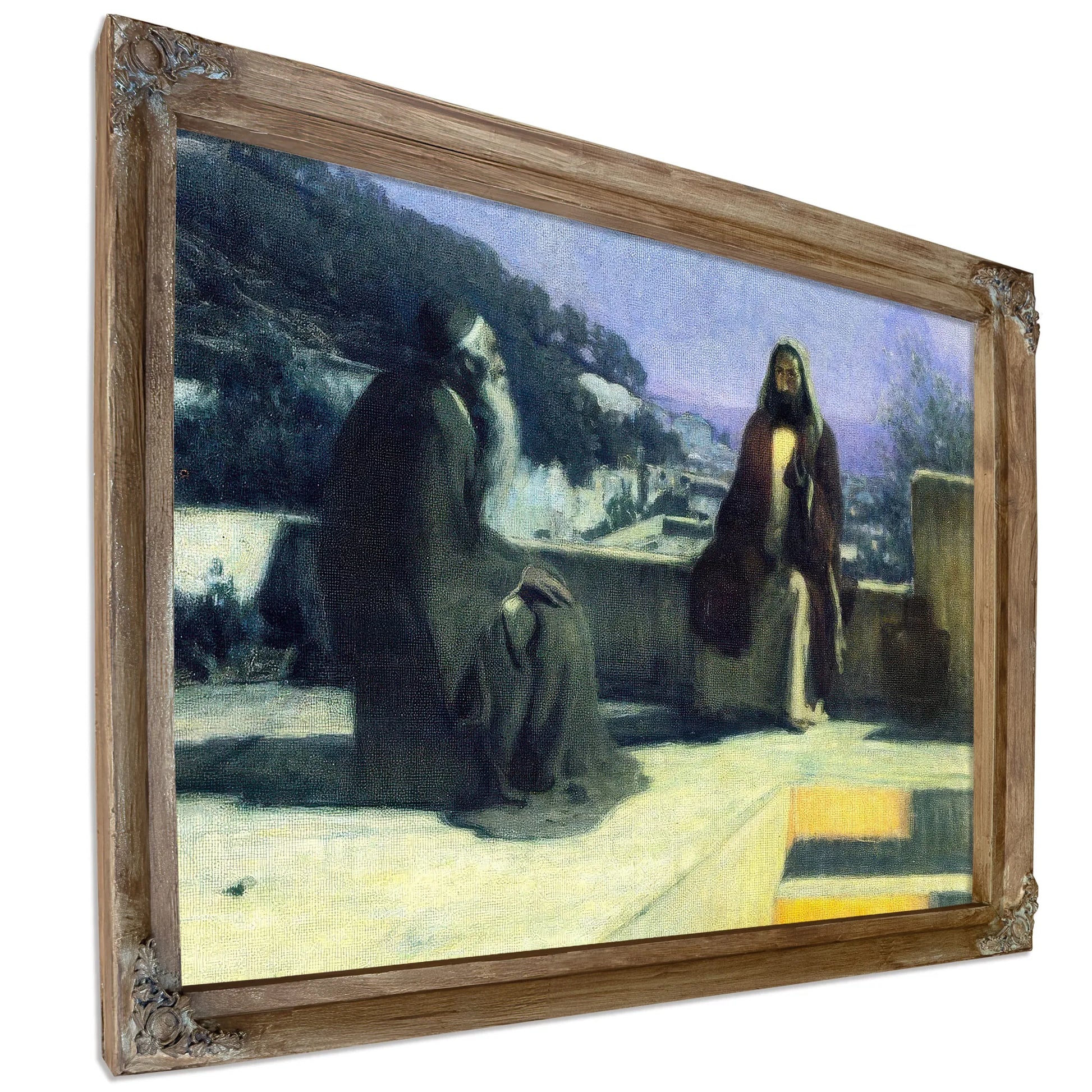 Nicodemus Visiting Jesus By Henry Ossawa Tanner Fine Art Print