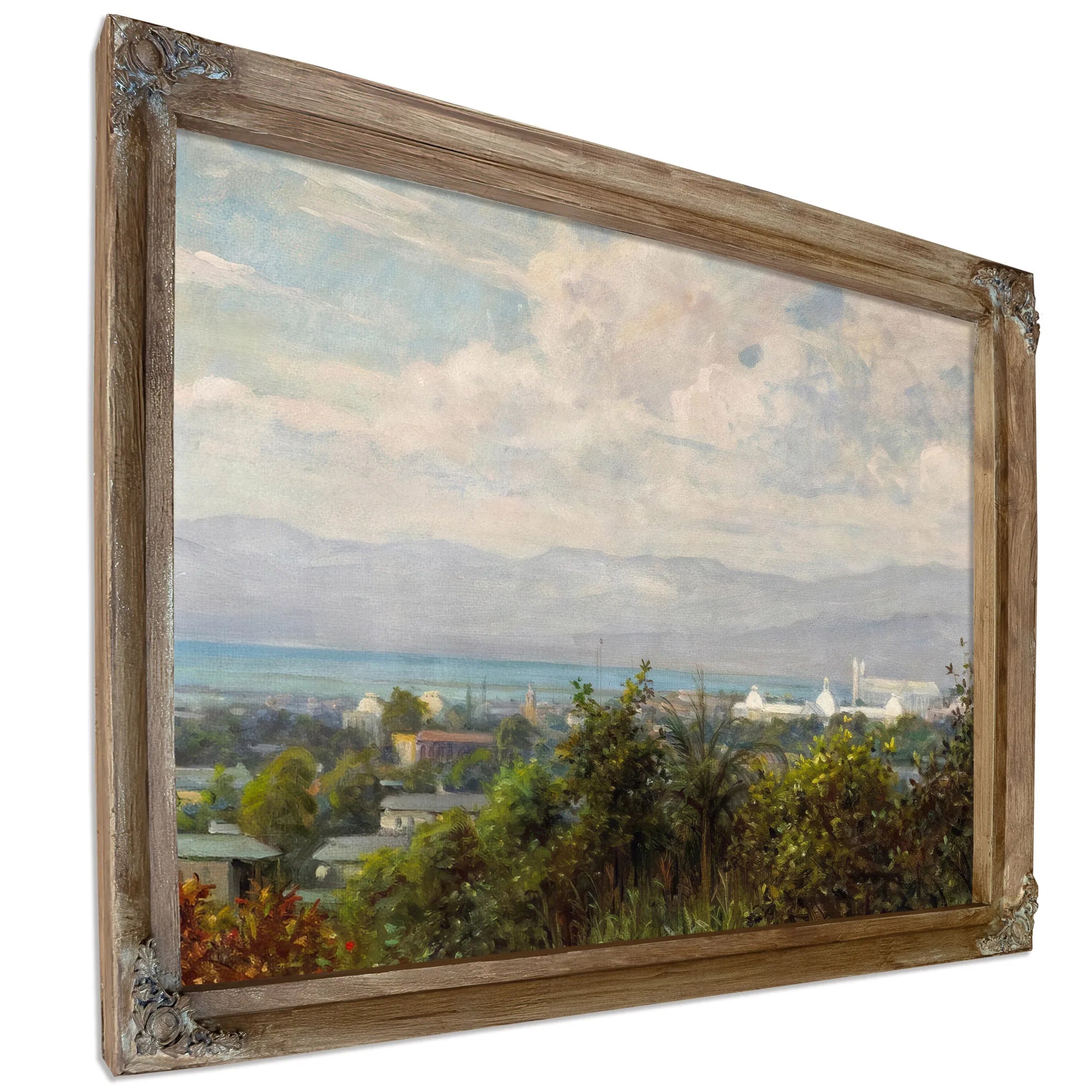 Port Au Prince, Haiti By Louis Aston Knight Fine Art Print