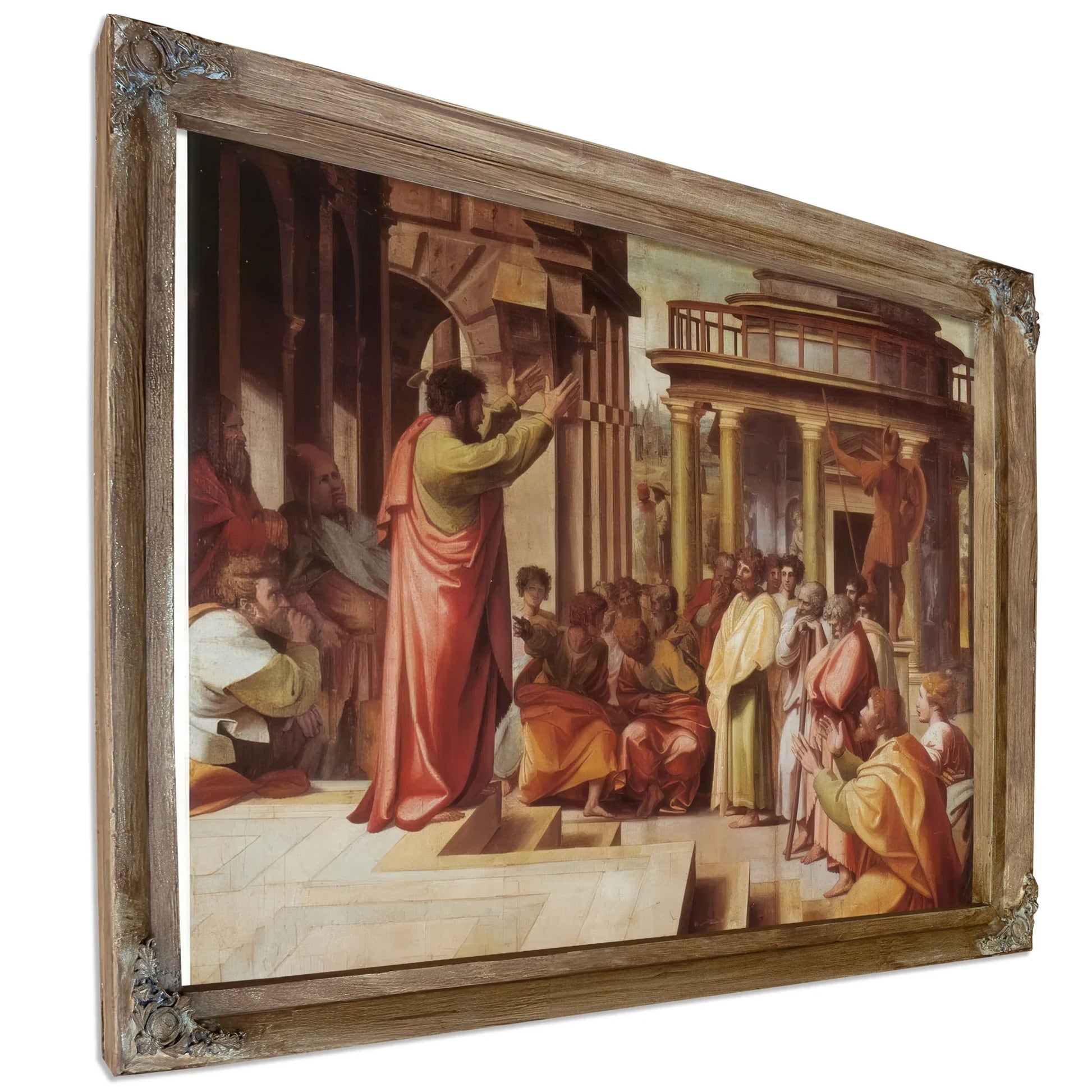 St Paul Preaching To The Athenians Fine Art Print