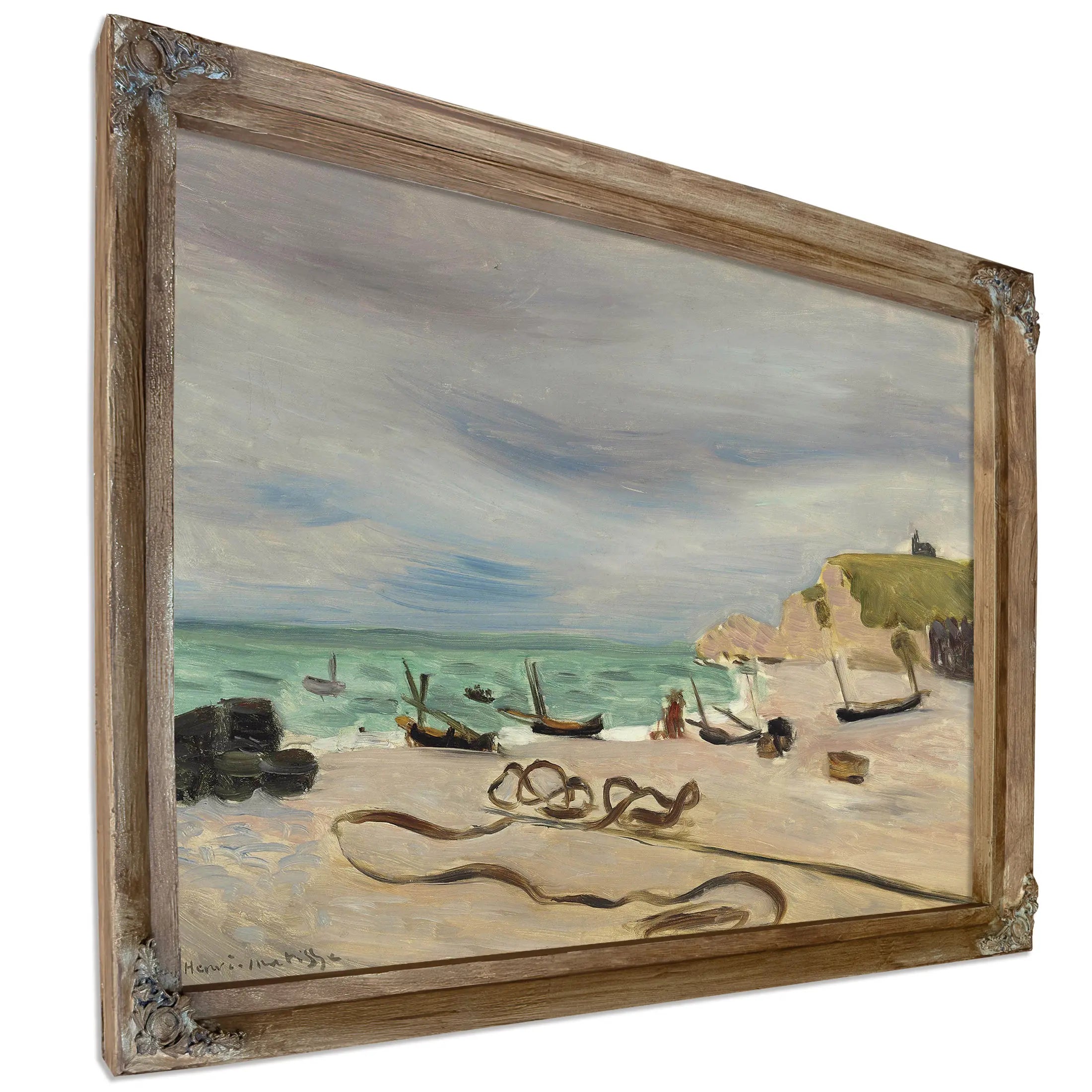 The Beach At Sainte Adresse 1 by Henri Matisse