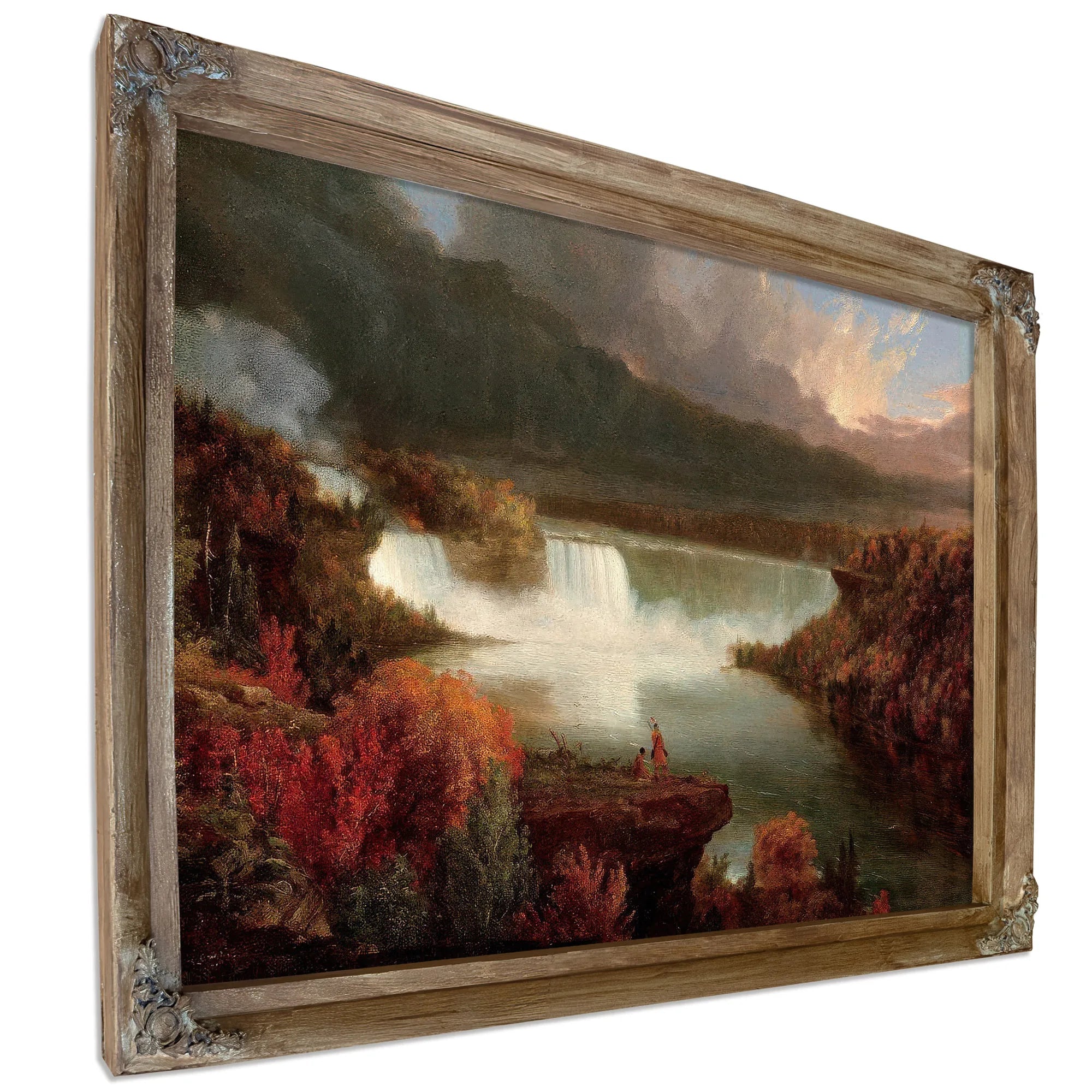 Distant View Of Niagara Falls 1830 By Thomas Cole Fine Art Print