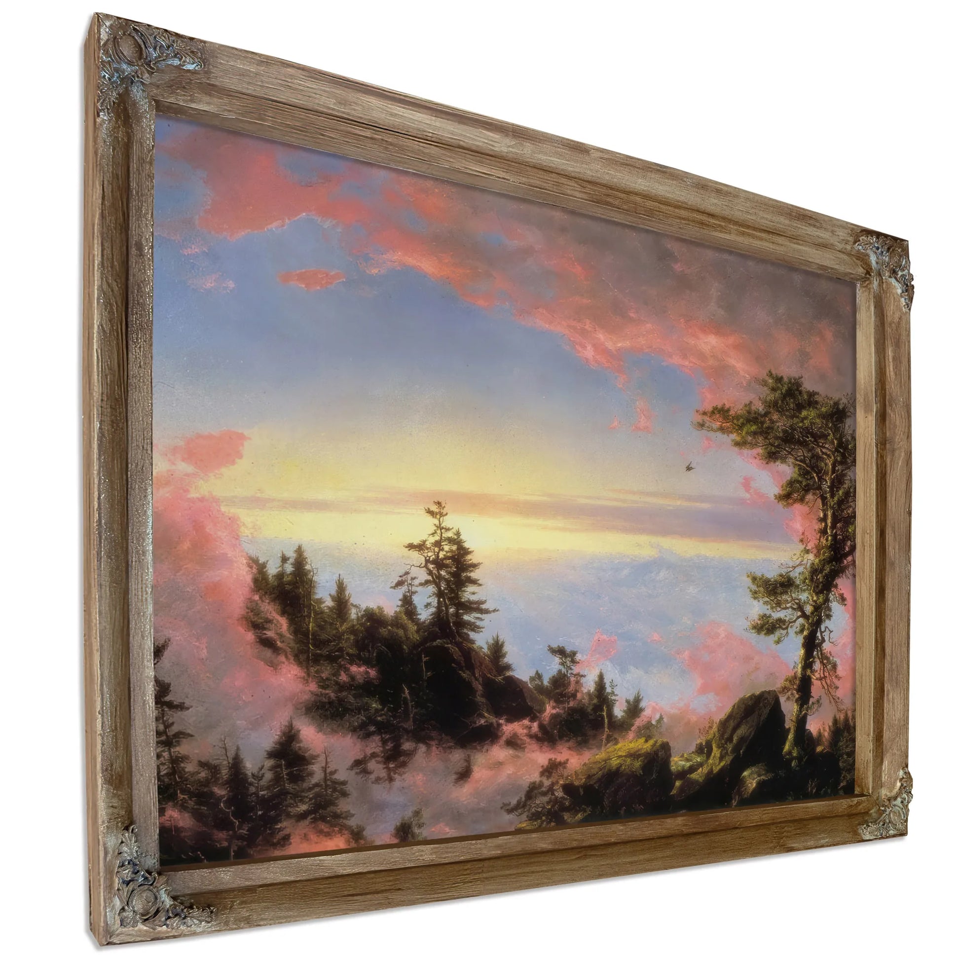 Above The Clouds At Sunrise By Frederic Edwin Church Fine Art Print