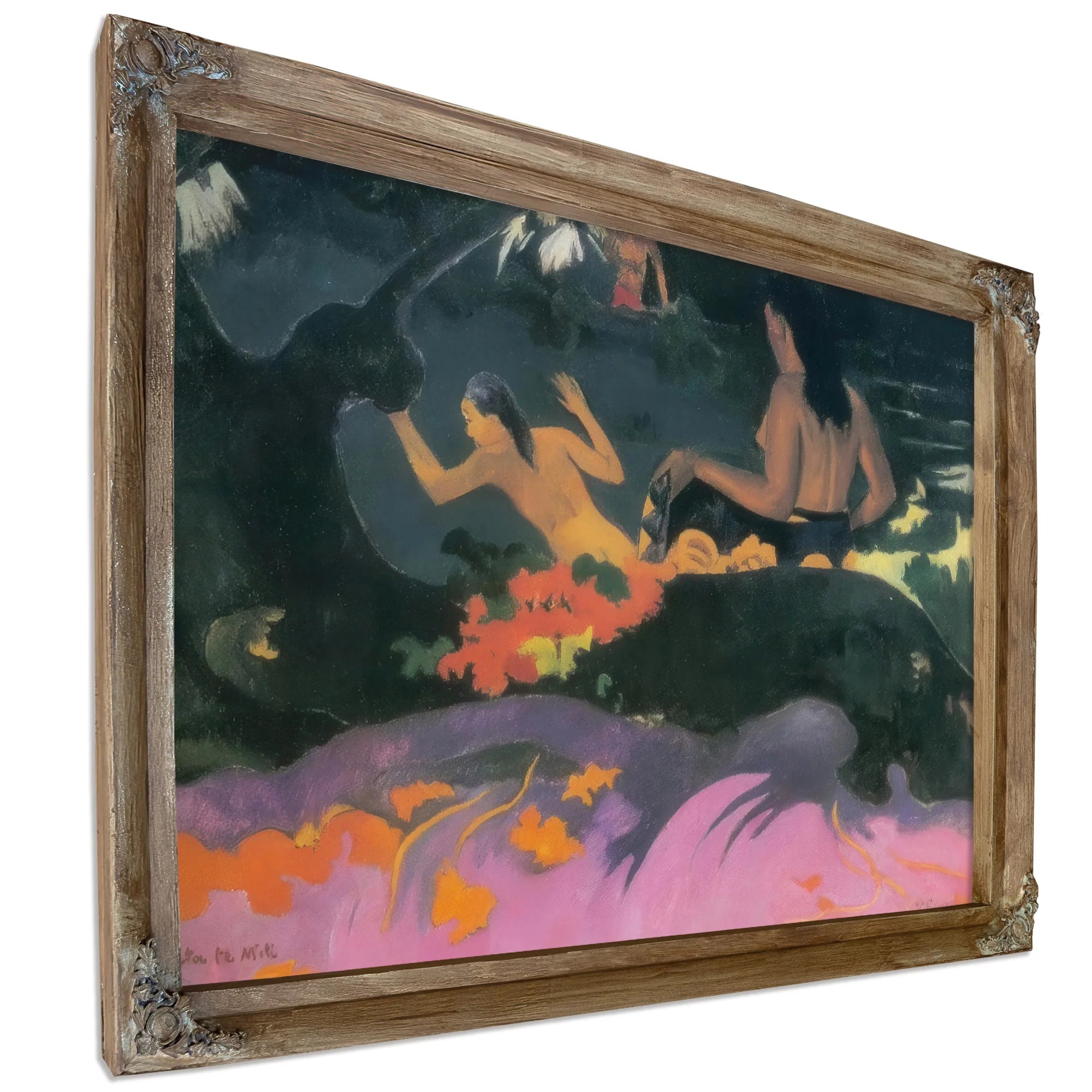 Fatata Te Miti ( On The Seashore) By Paul Gauguin Fine Art Print