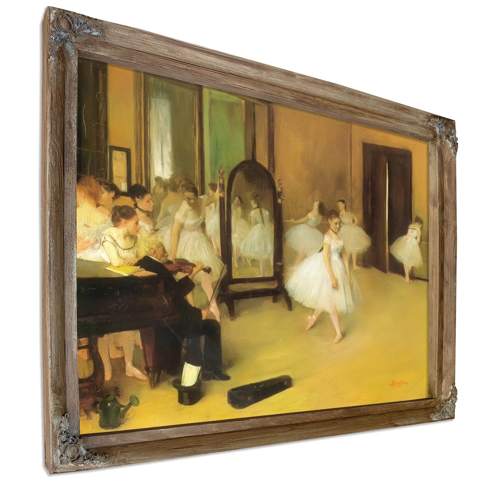 Dance Class By Edgar Degas Fine Art Print