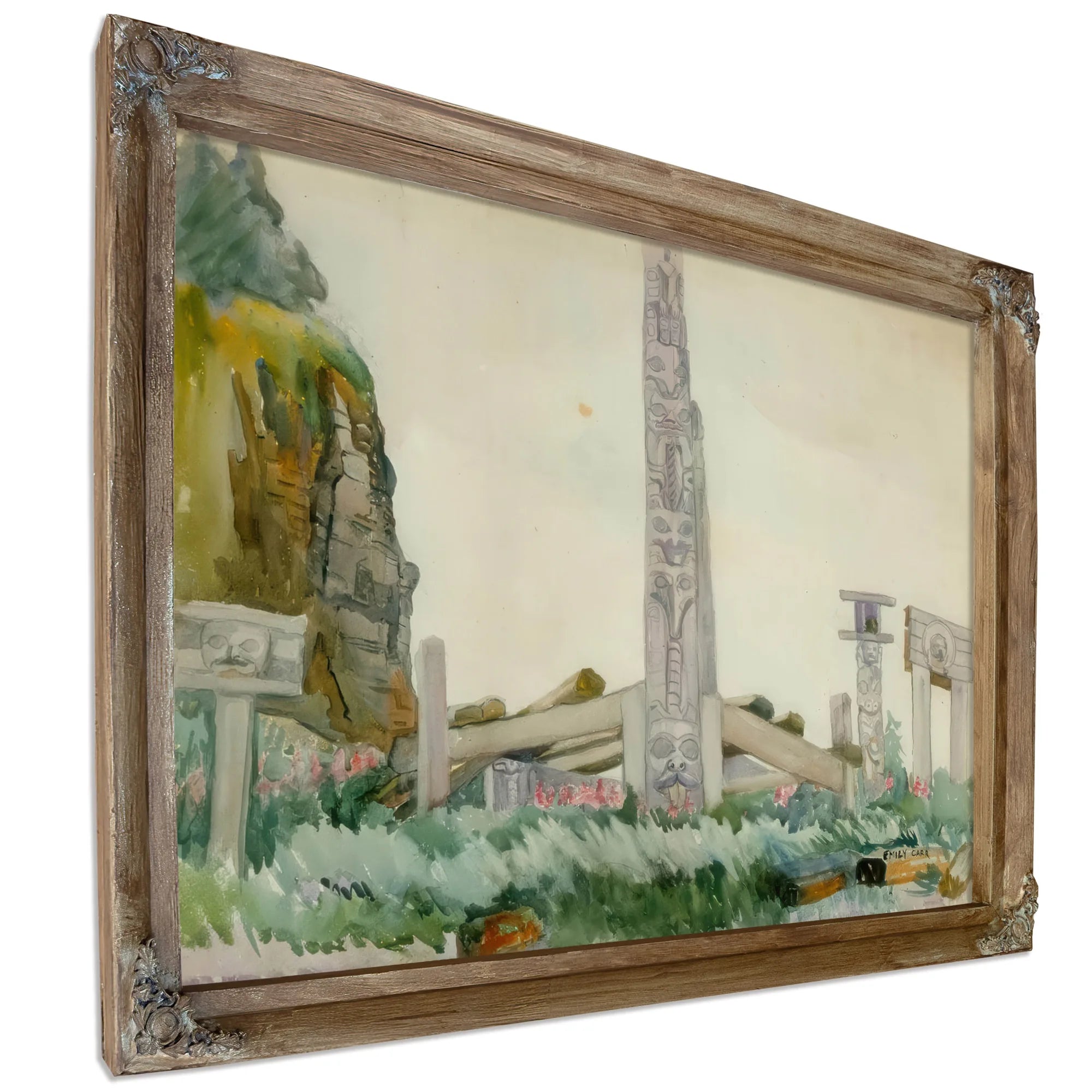 Skedans 1912 By Emily Carr Fine Art Print