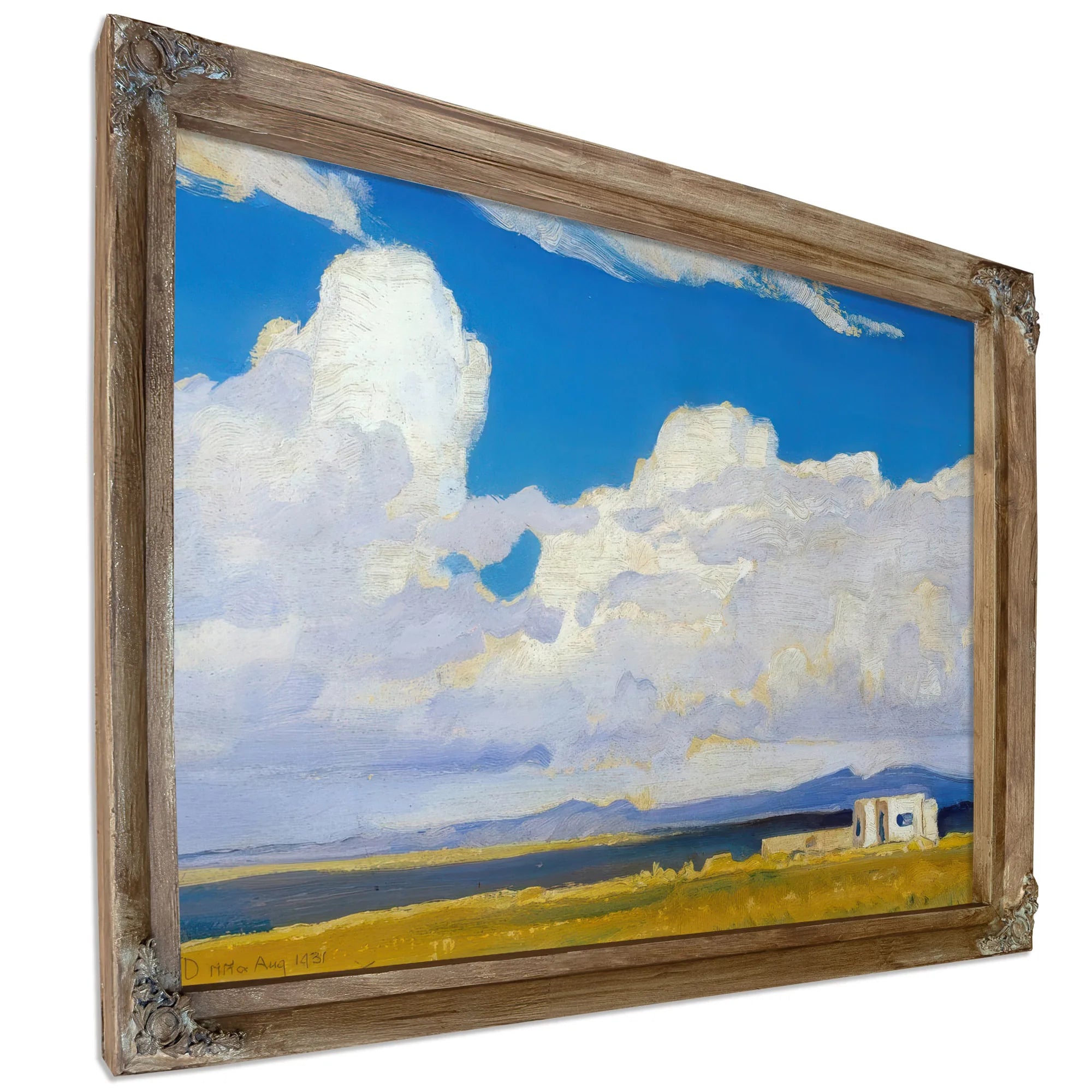 Taos New Mexico By Maynard Dixon Fine Art Print