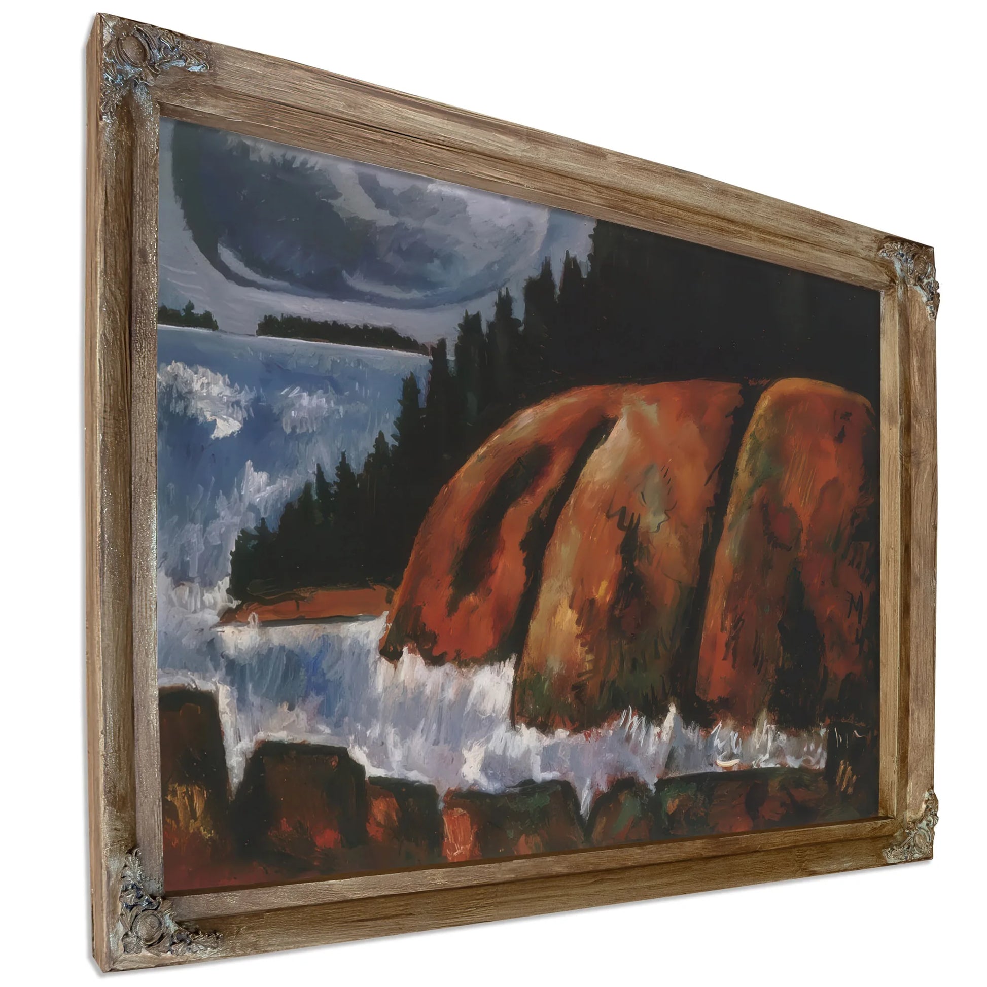 Hurricane Island Vinalhaven Maine By Marsden Hartley Fine Art Print