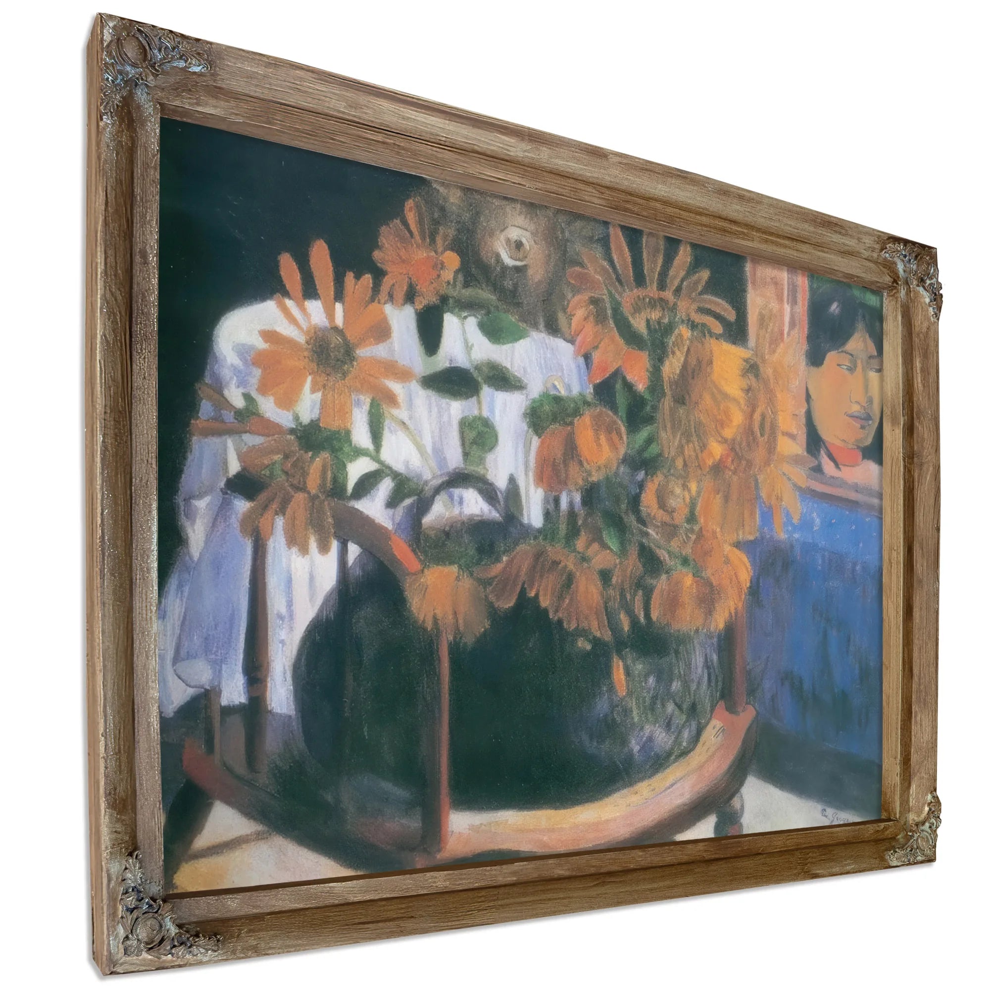 Sunflowers By Paul Gauguin Fine Art Print