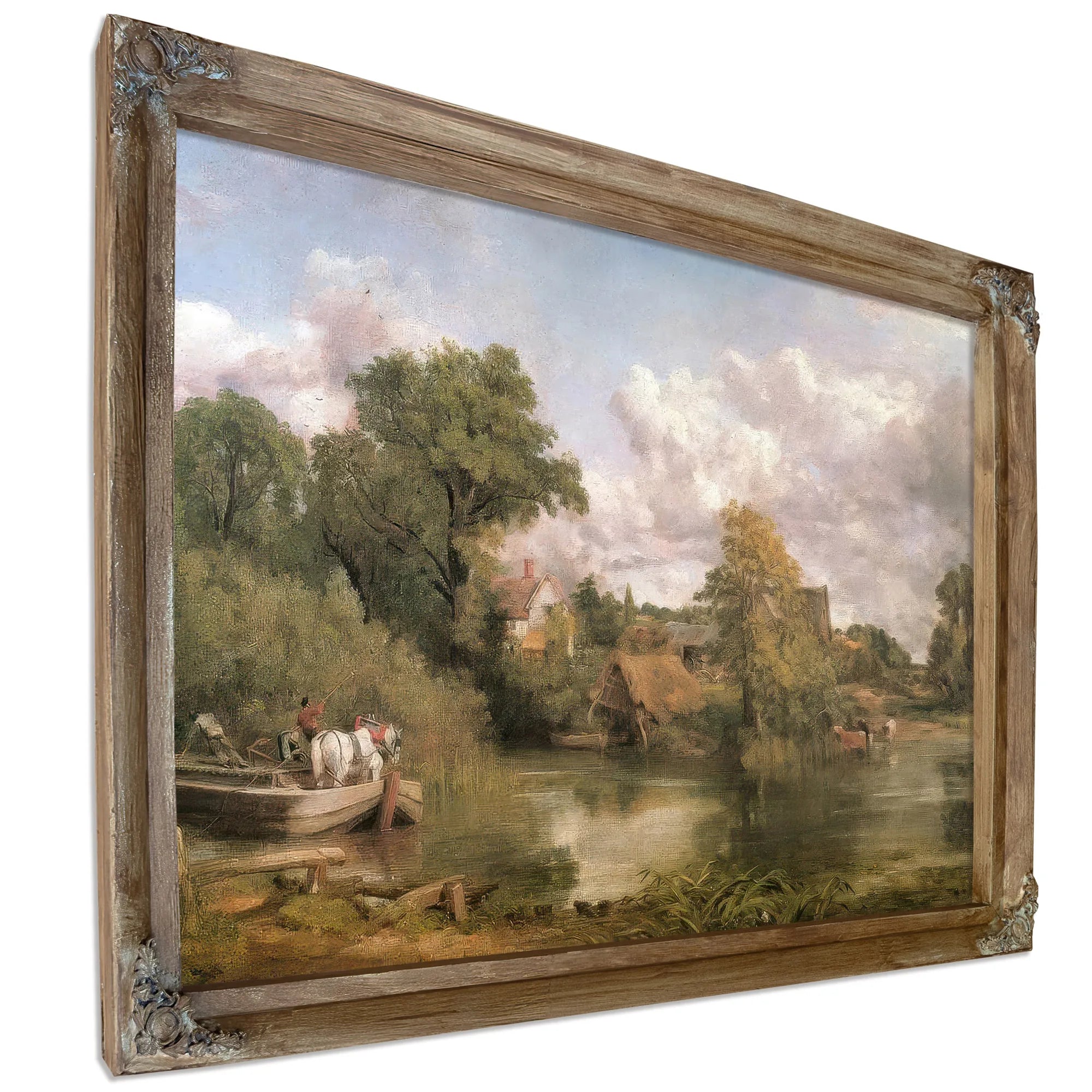 The White Horse by John Constable Fine Art Print
